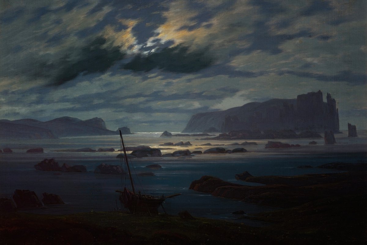 Dark Northern Sea | Caspar Friedrich | Ave Legato Art Prints