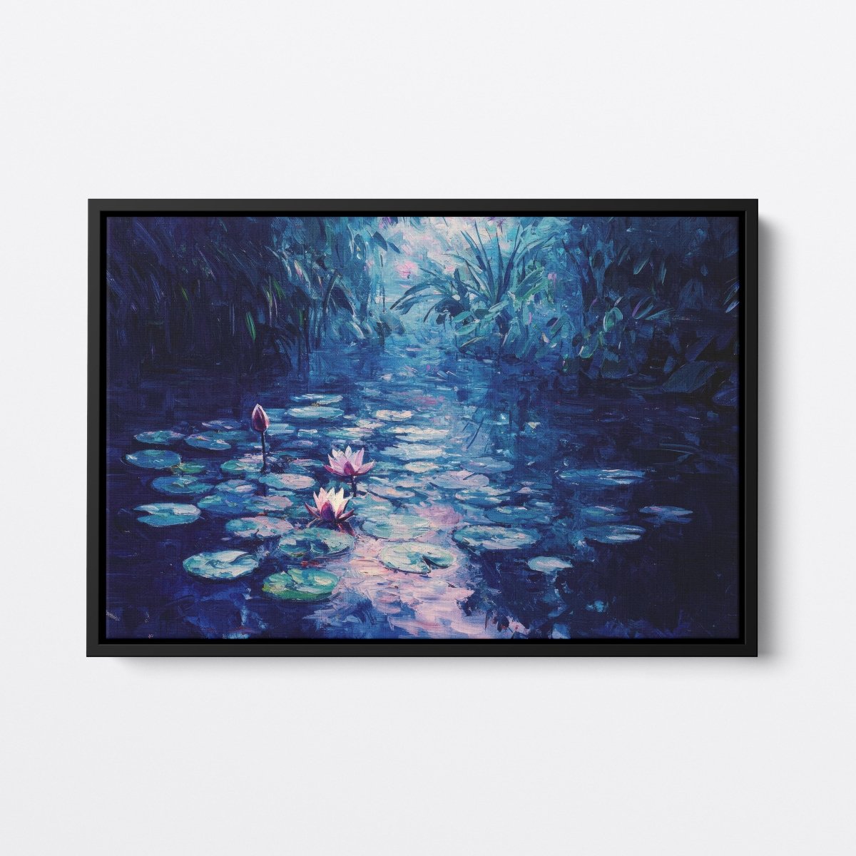 Dark Water Lilies | Ave Legato | Ave Legato Art Prints