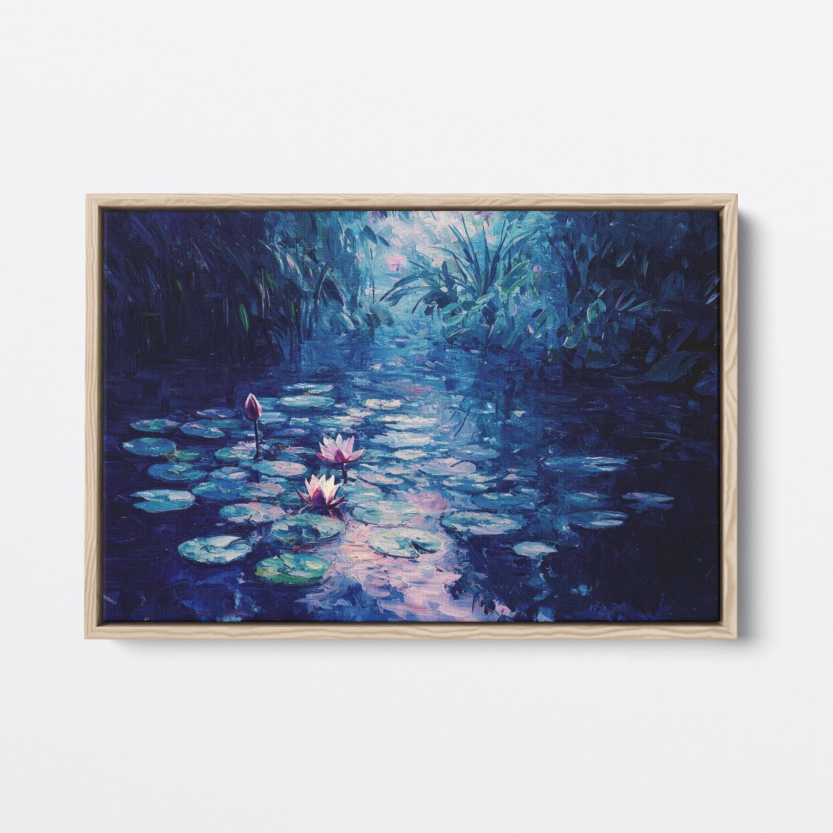 Dark Water Lilies | Ave Legato | Ave Legato Art Prints