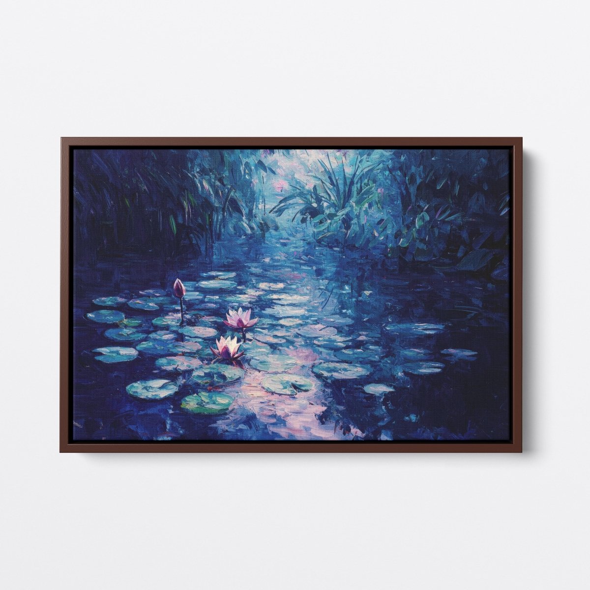 Dark Water Lilies | Ave Legato | Ave Legato Art Prints