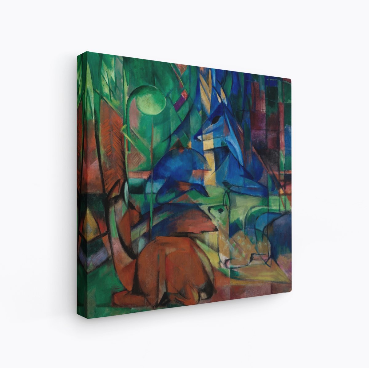 Deer in the Forest II | Franz Marc | Ave Legato Art Prints