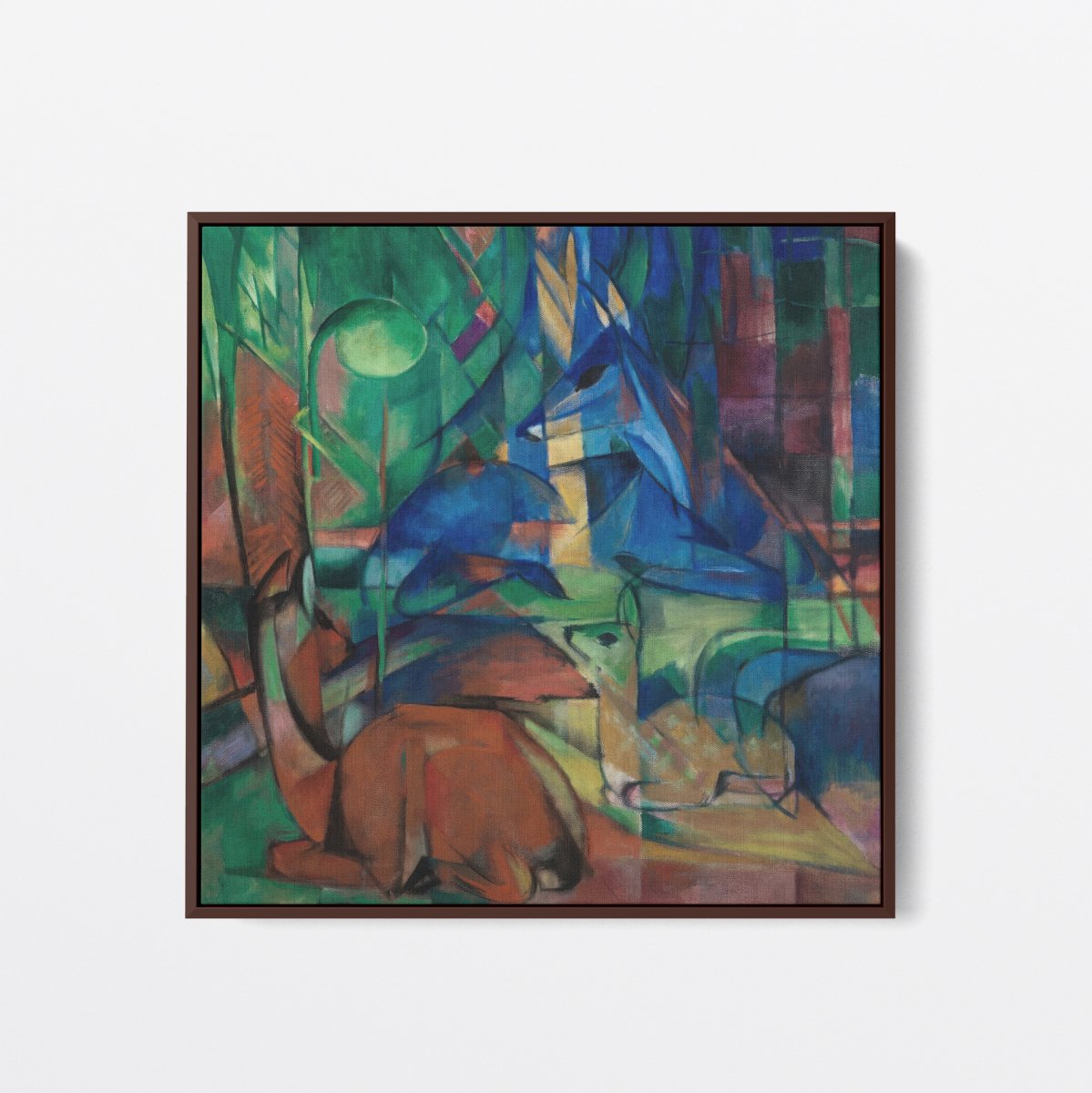 Deer in the Forest II | Franz Marc | Ave Legato Art Prints