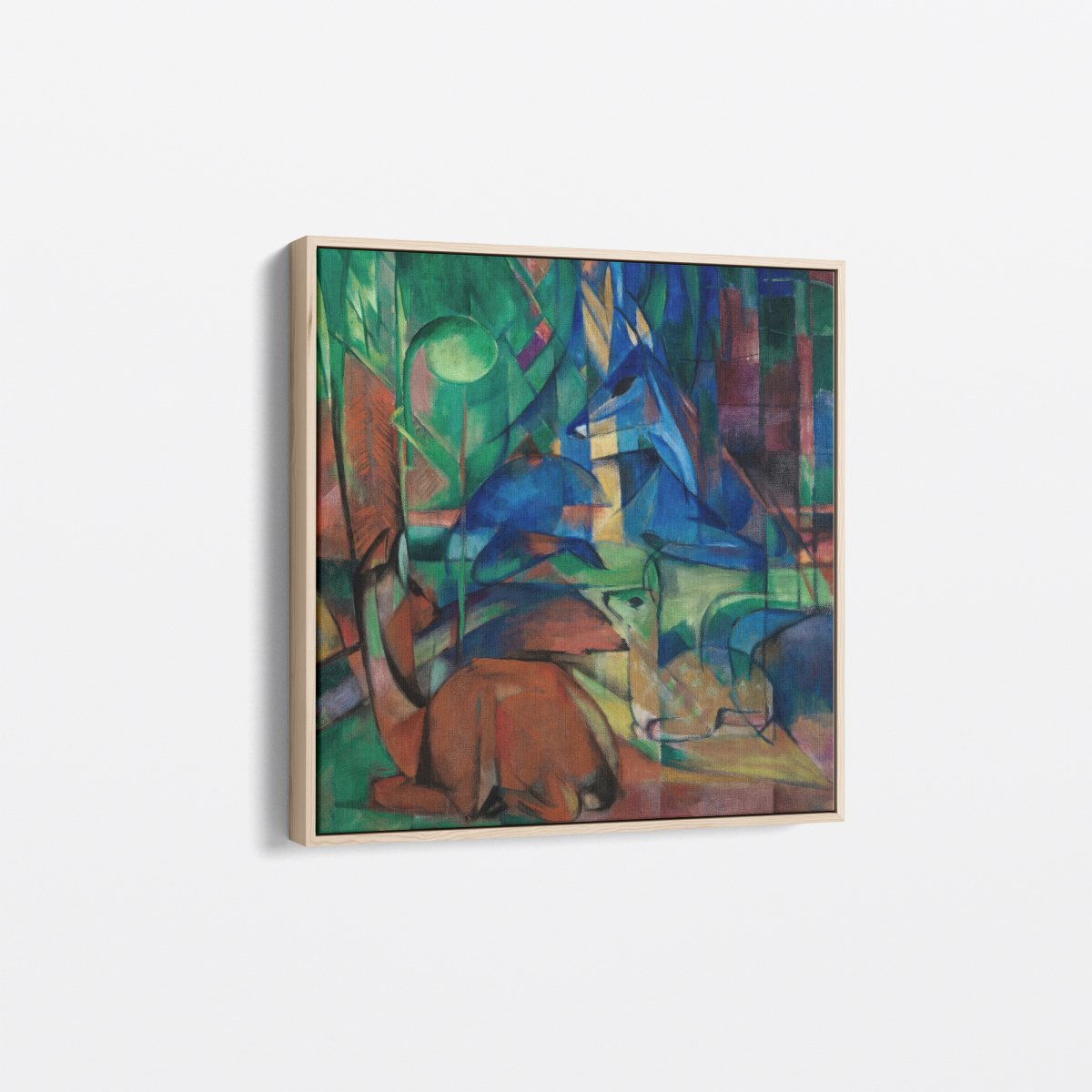 Deer in the Forest II | Franz Marc | Ave Legato Art Prints