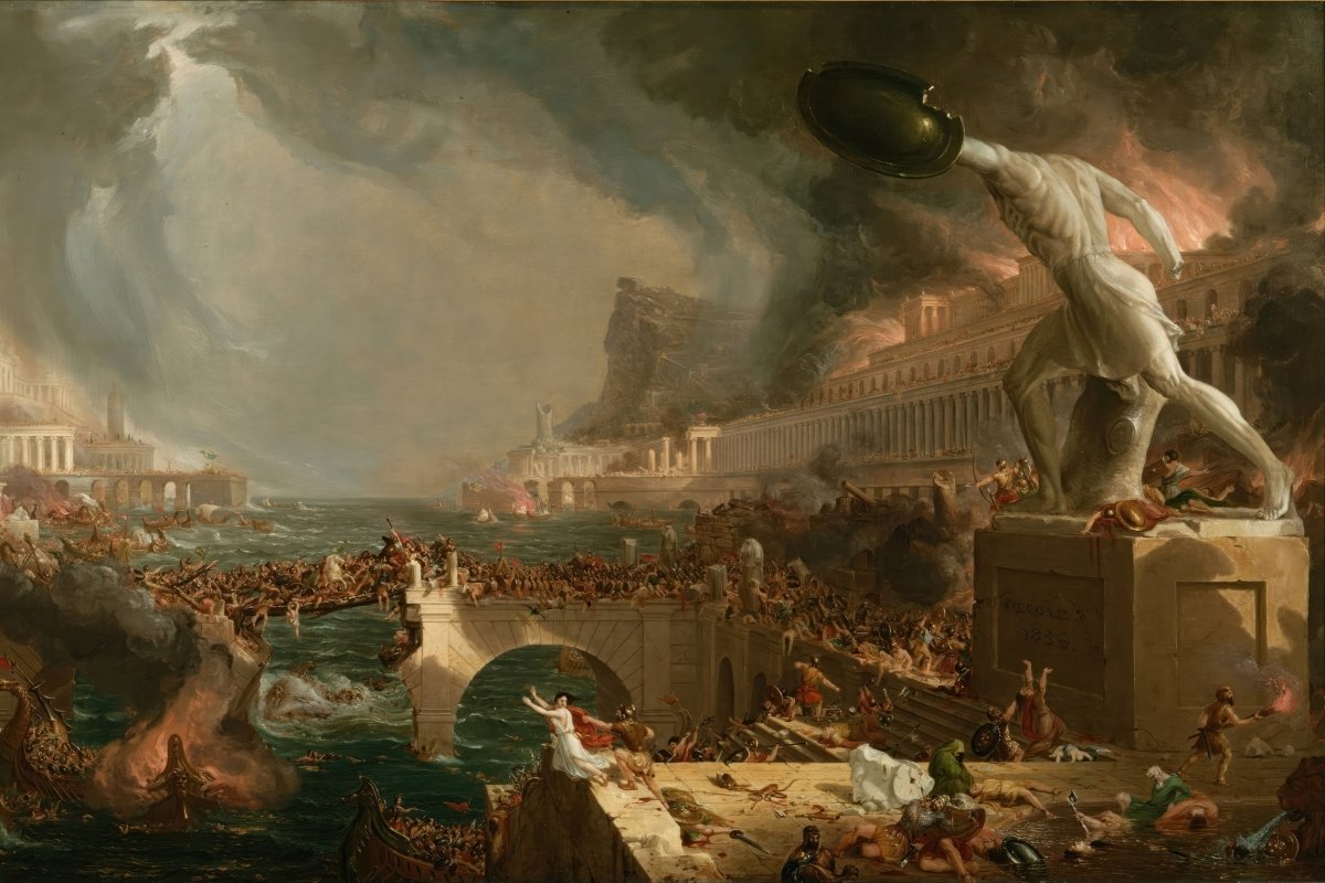 Destruction of the Empire | Thomas Cole | Ave Legato Art Prints