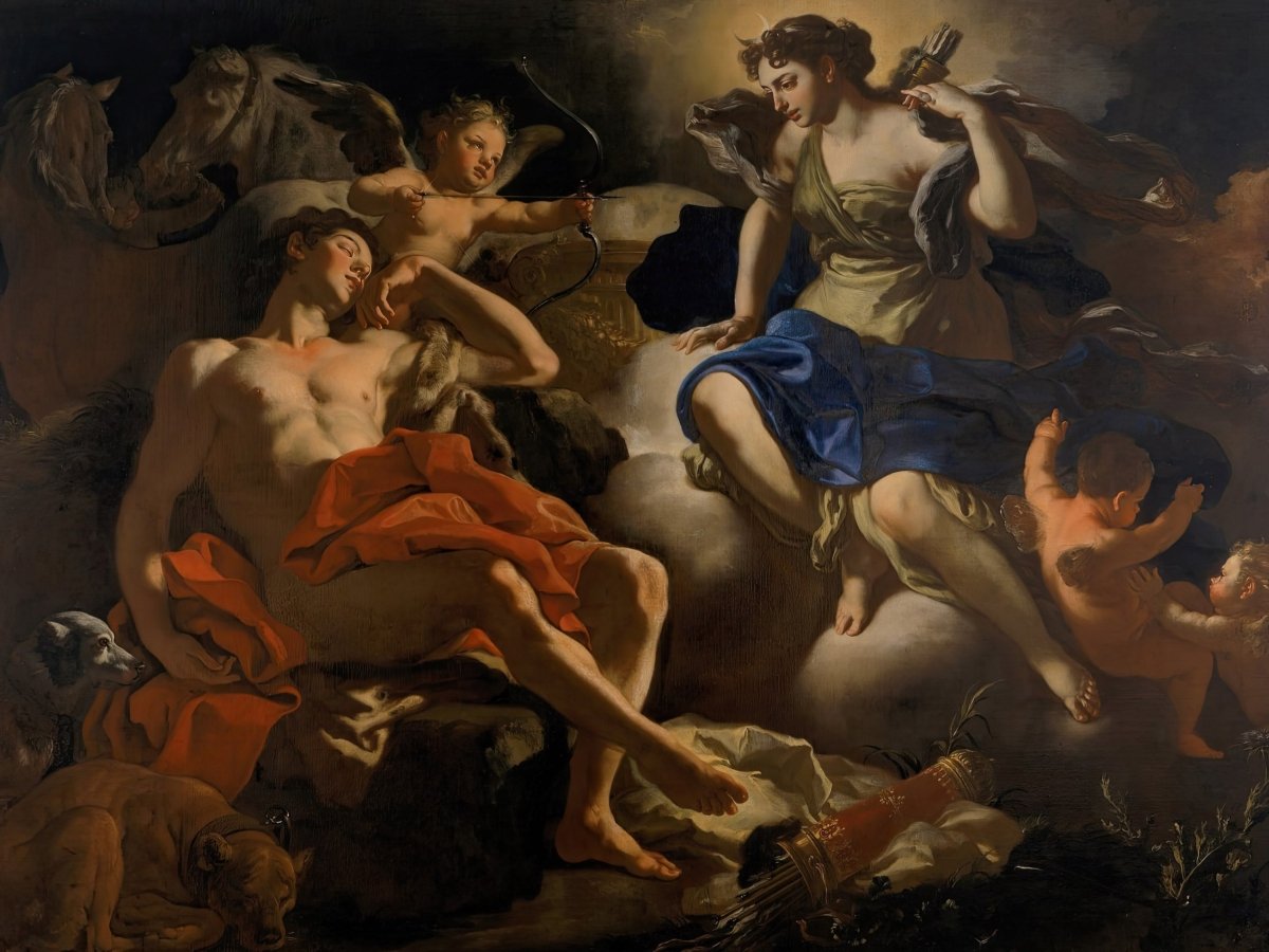 Diana and Endymion | Francesco Solimena | Ave Legato Art Prints