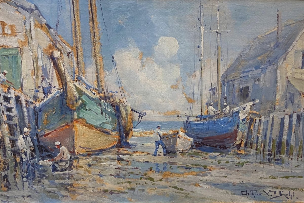 Diehl's Boats | Arthur Diehl | Ave Legato Art Prints