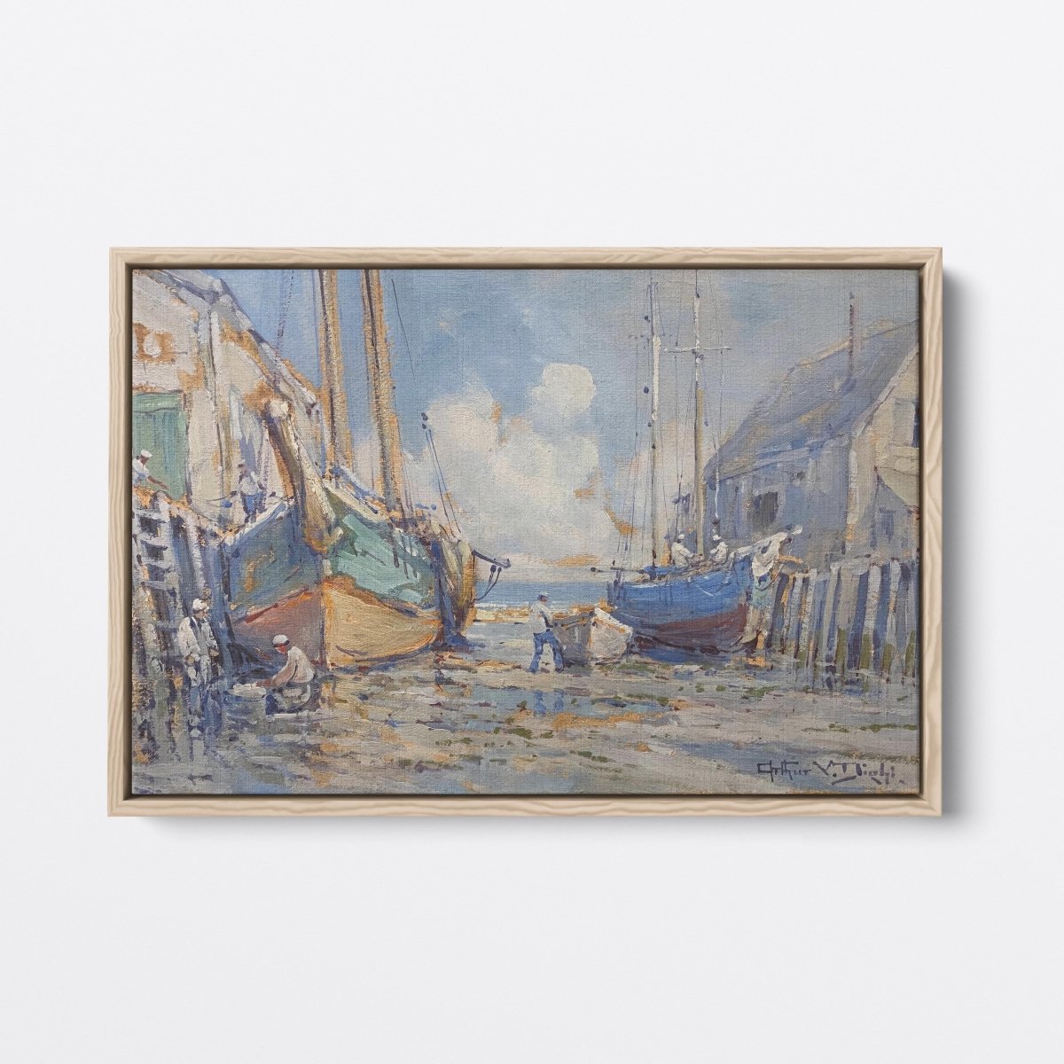 Diehl's Boats | Arthur Diehl | Ave Legato Art Prints