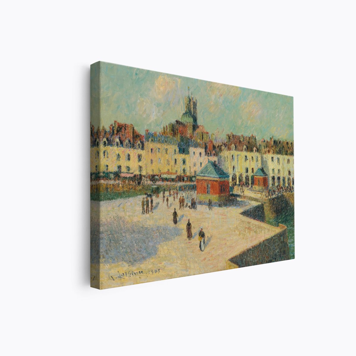 Dieppe, The Carenage Quay | Gustave Loiseau | Ave Legato Art Prints