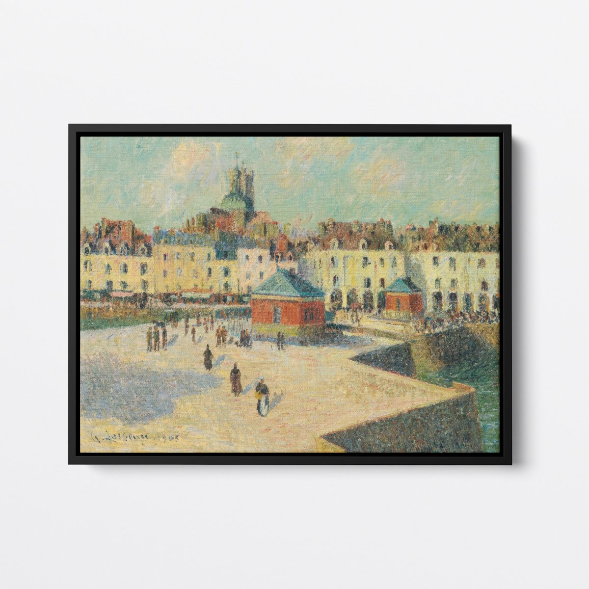 Dieppe, The Carenage Quay | Gustave Loiseau | Ave Legato Art Prints