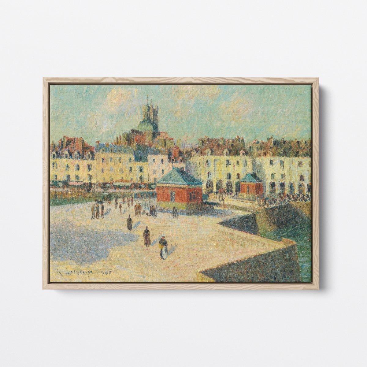 Dieppe, The Carenage Quay | Gustave Loiseau | Ave Legato Art Prints