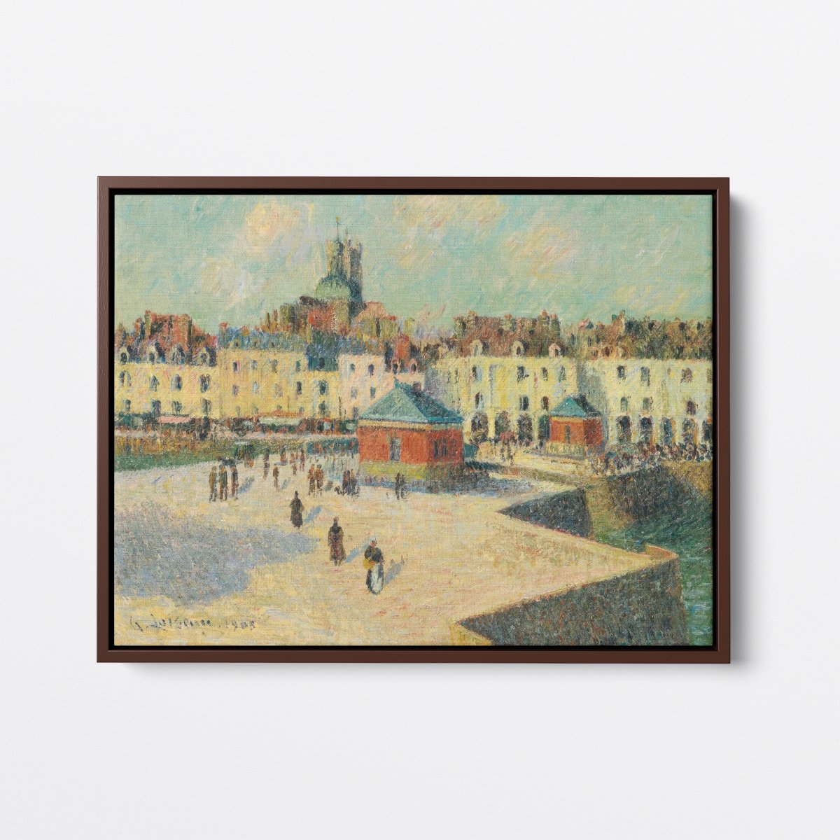 Dieppe, The Carenage Quay | Gustave Loiseau | Ave Legato Art Prints