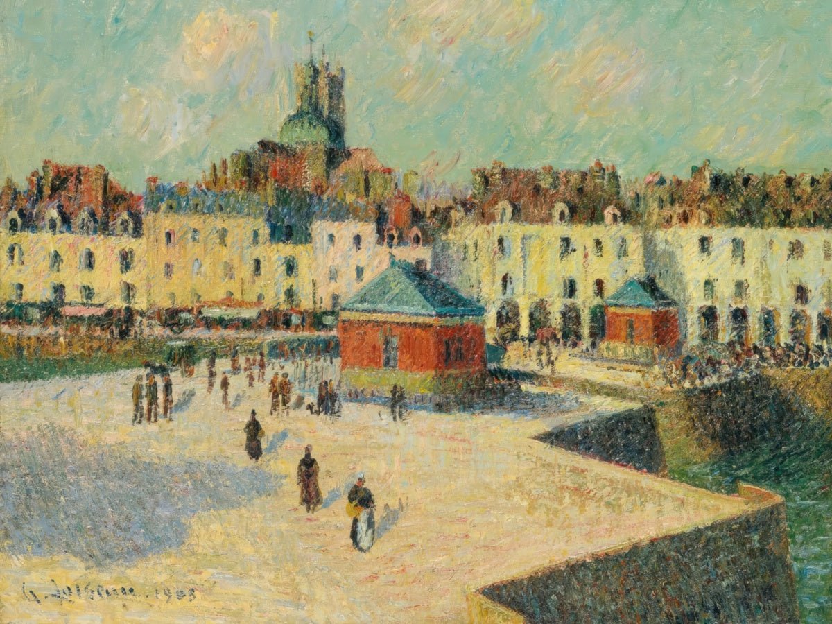 Dieppe, The Carenage Quay | Gustave Loiseau | Ave Legato Art Prints