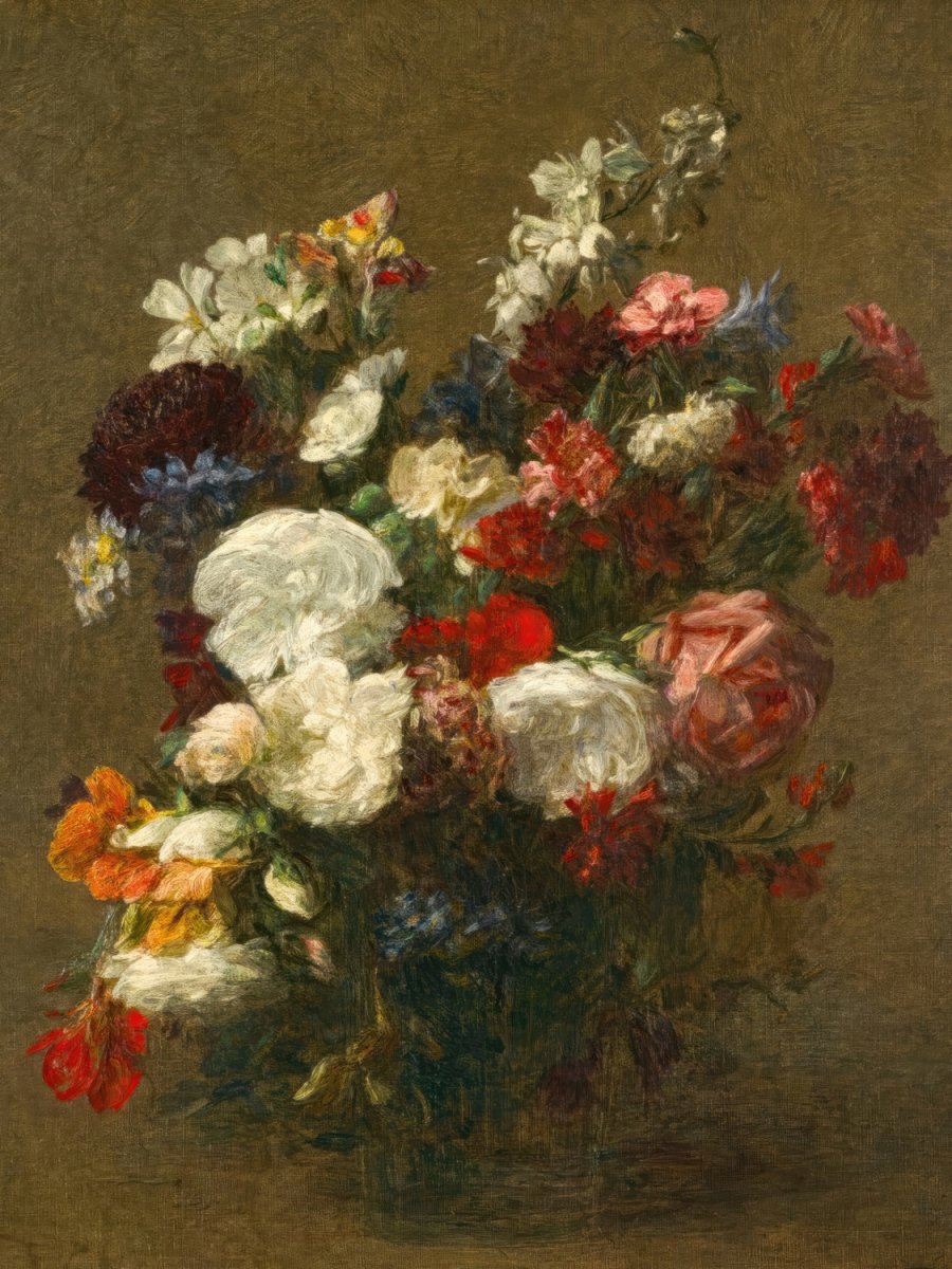 Diverse Flowers | Henri Fantin - Latour | Ave Legato Art Prints