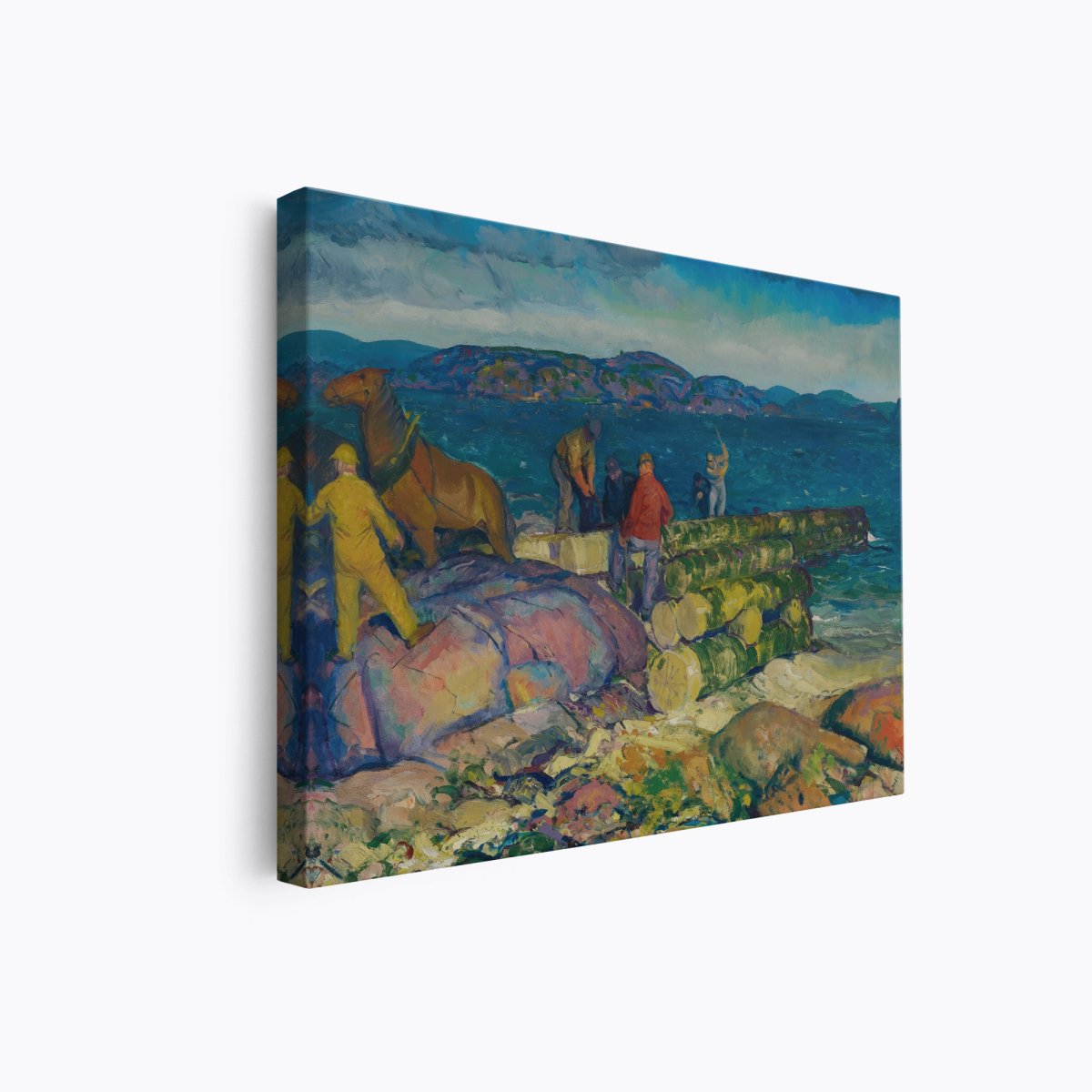 Dock Builders | George Bellows | Ave Legato Art Prints