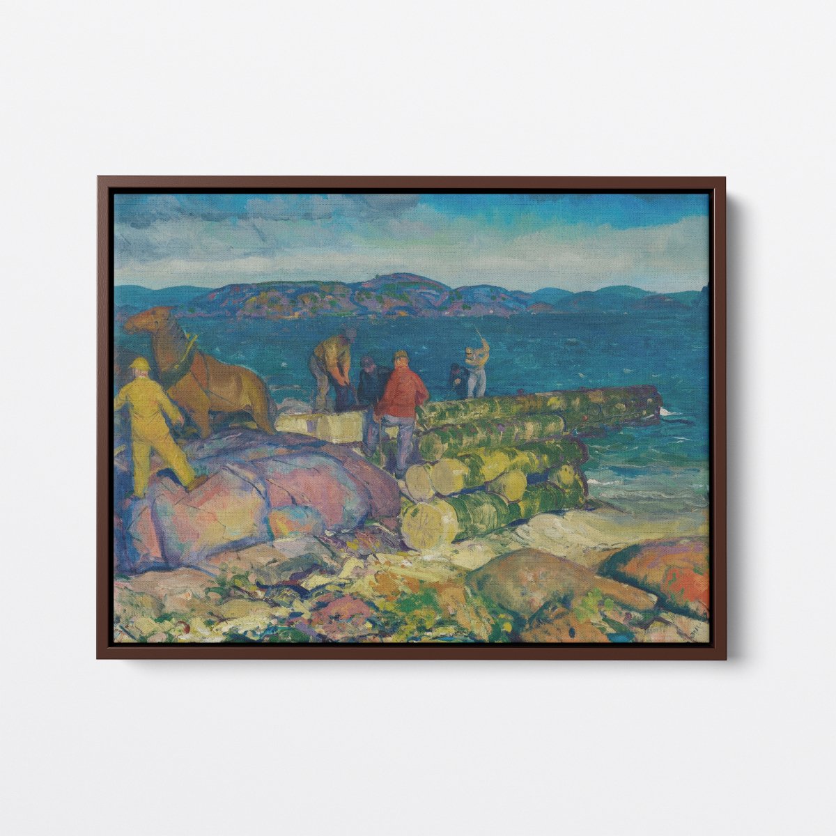 Dock Builders | George Bellows | Ave Legato Art Prints