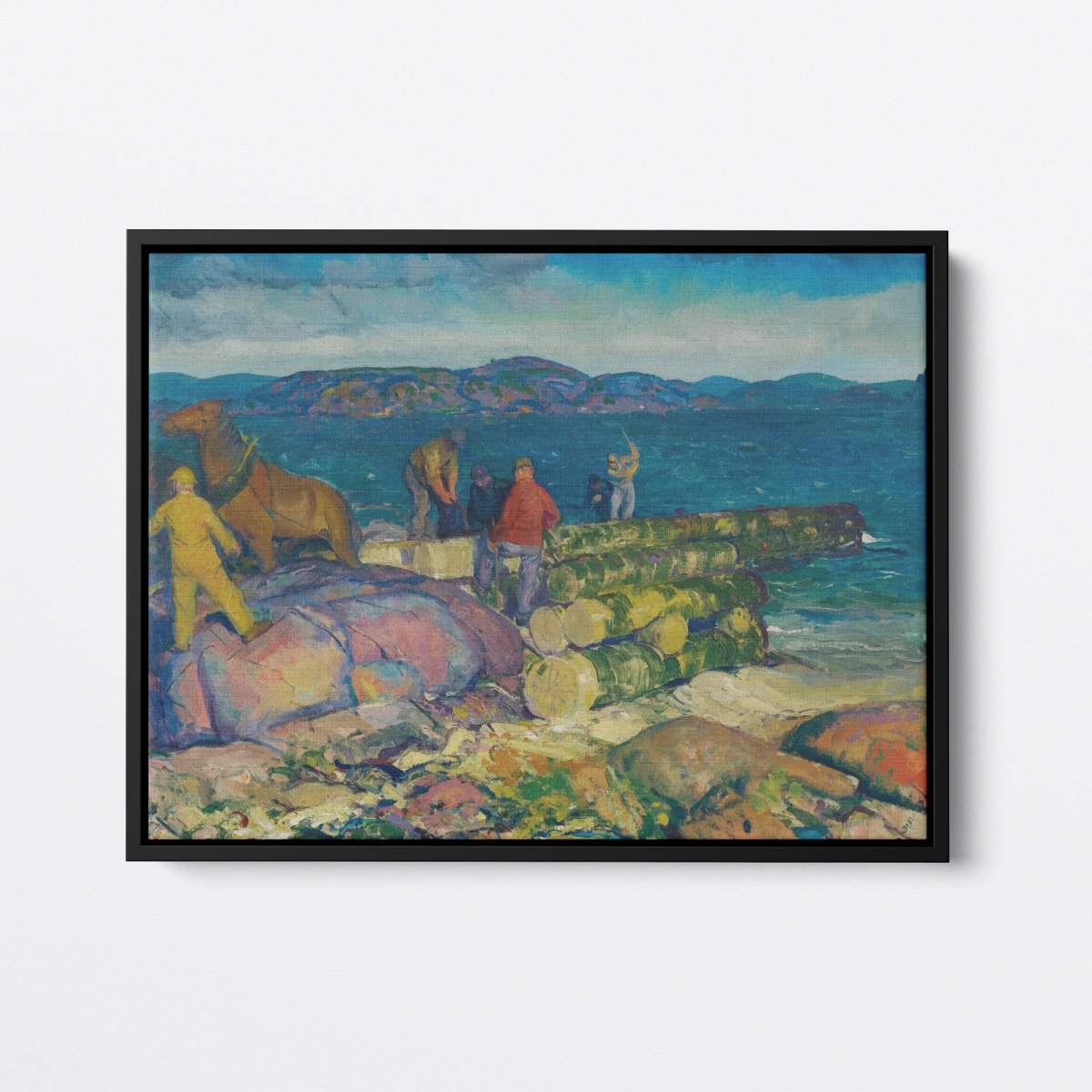 Dock Builders | George Bellows | Ave Legato Art Prints