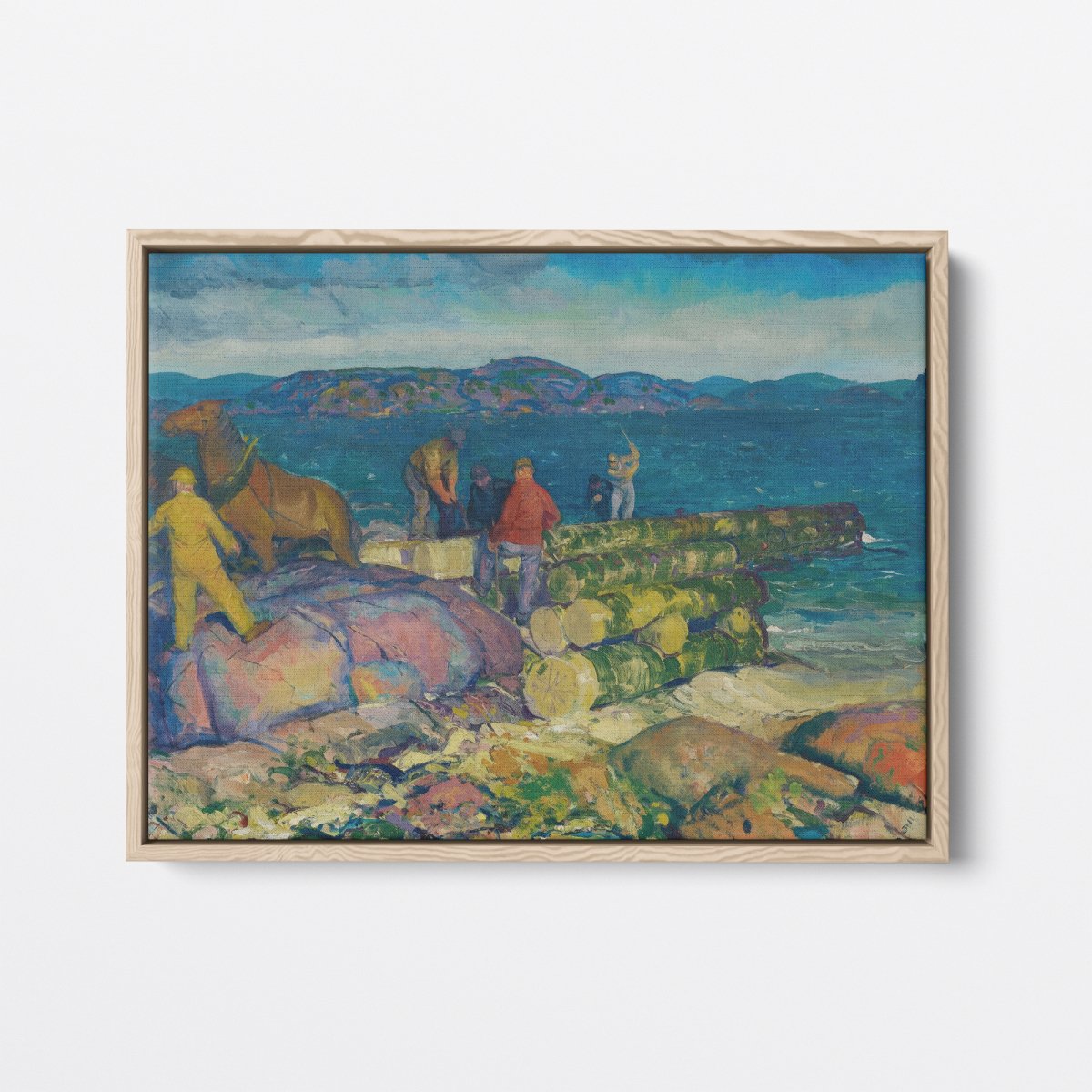 Dock Builders | George Bellows | Ave Legato Art Prints