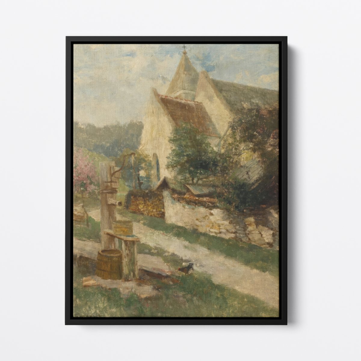 Draw Well in Front of the Chapel | Paul Unbereit | Ave Legato Art Prints