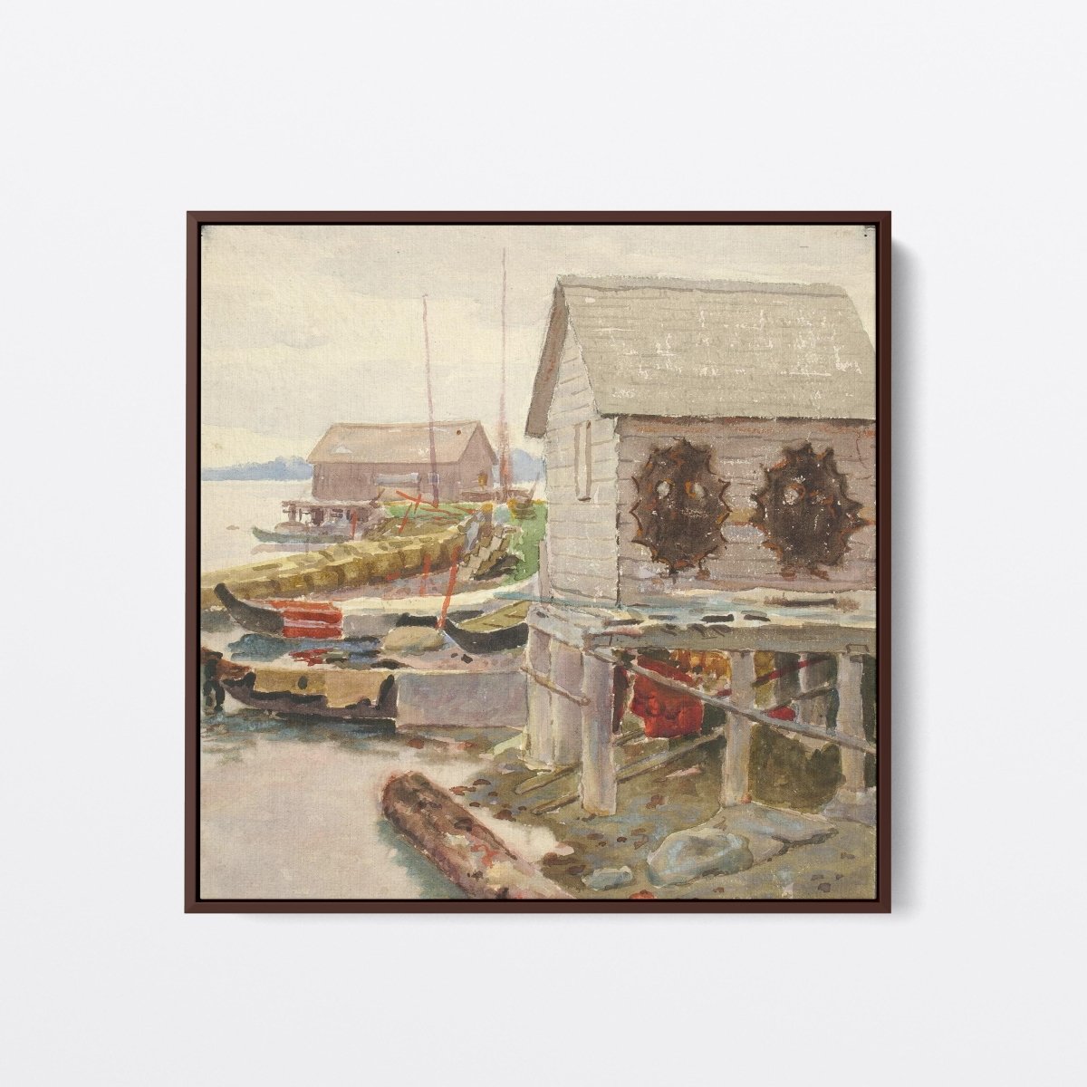 Drying Skins, Sitka | Thomas Richardson | Ave Legato Art Prints