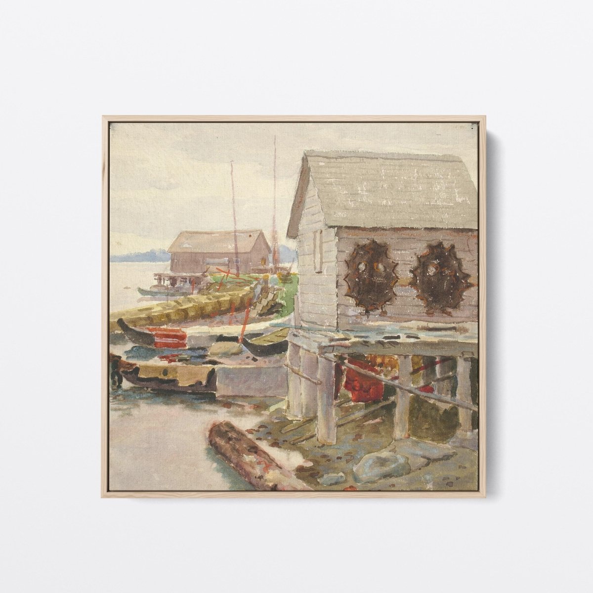 Drying Skins, Sitka | Thomas Richardson | Ave Legato Art Prints