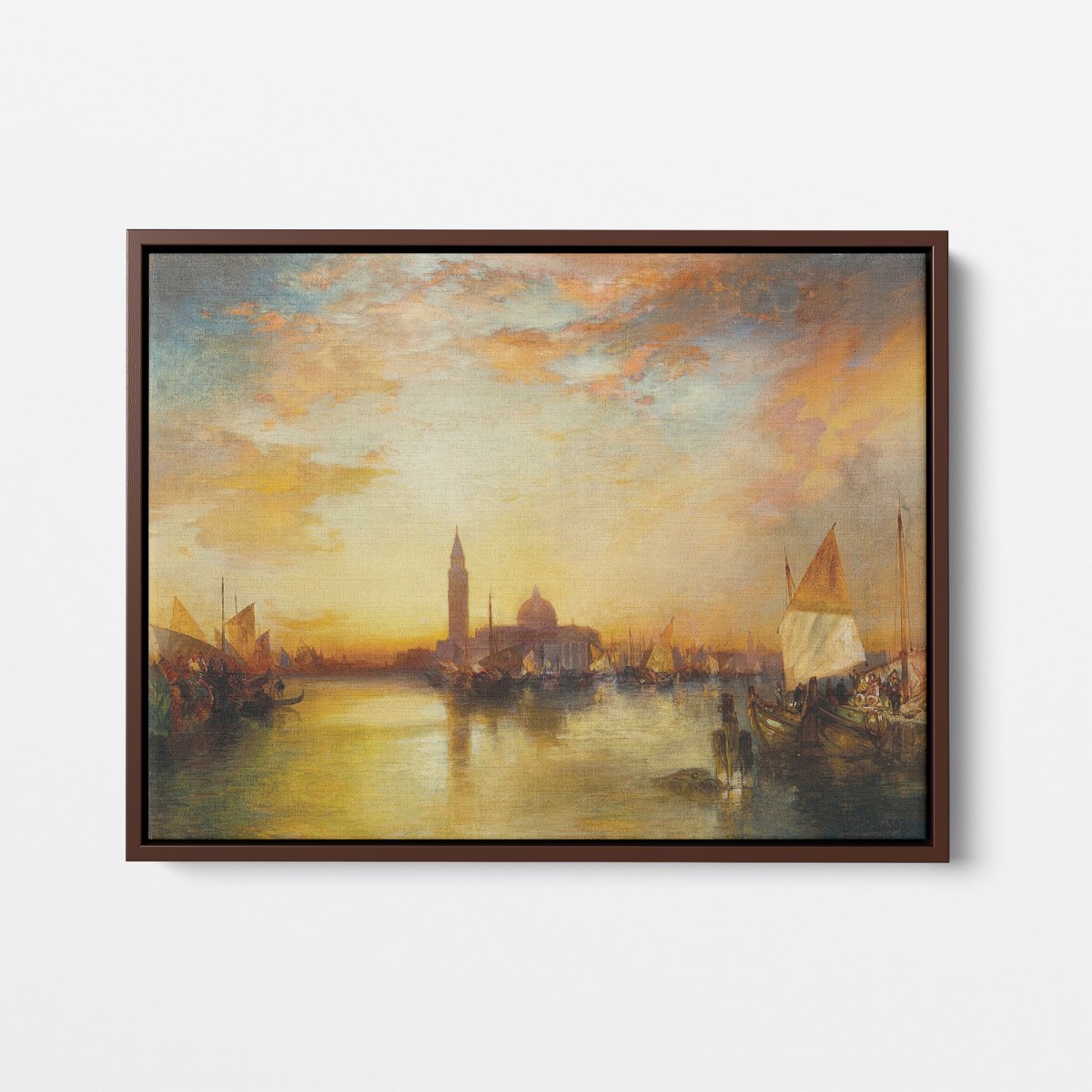 Ducal Palace Sunset | Thomas Moran | Ave Legato Art Prints