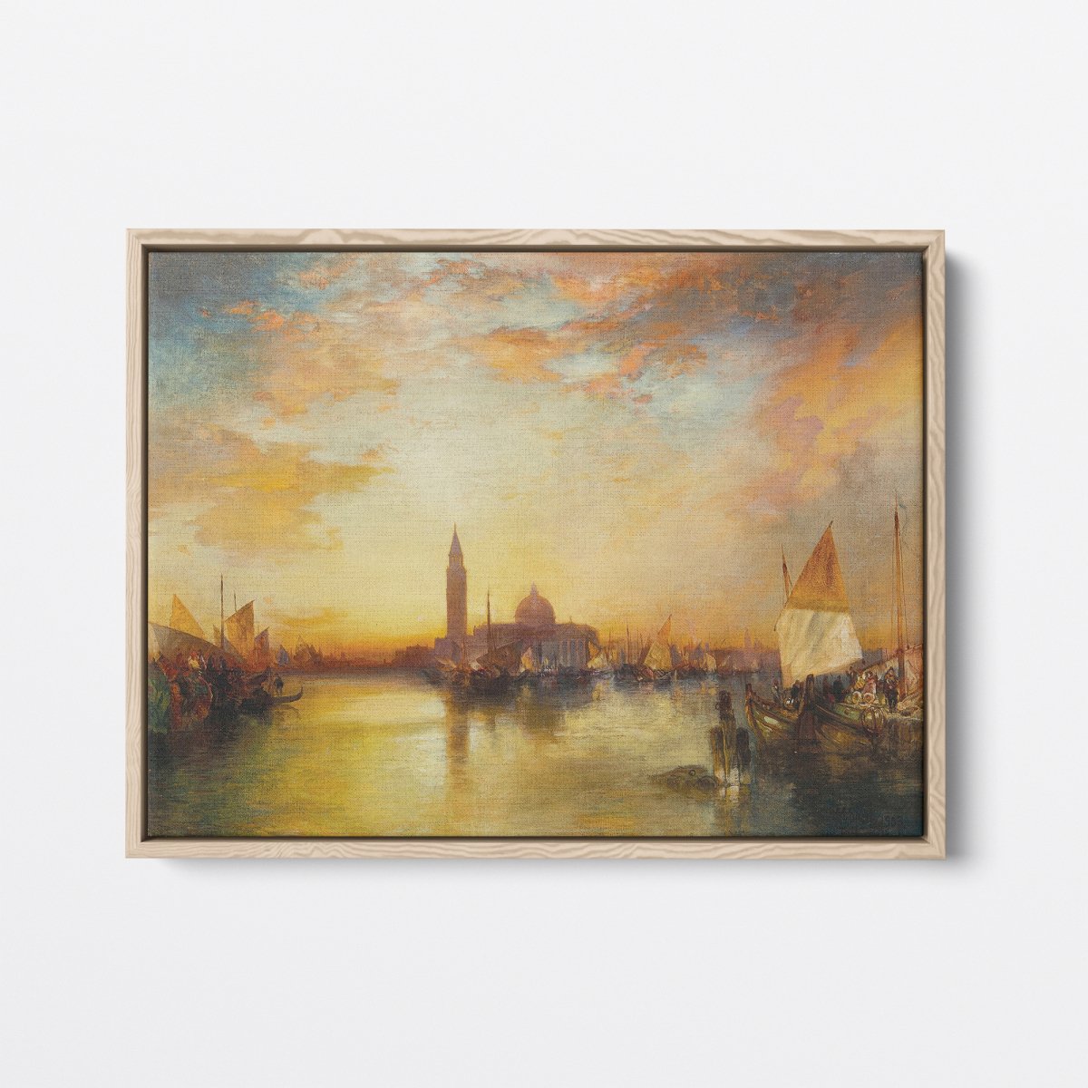 Ducal Palace Sunset | Thomas Moran | Ave Legato Art Prints