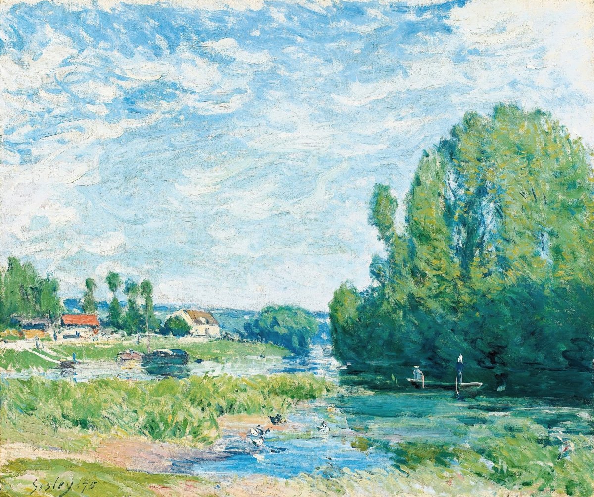 Duck Pond | Alfred Sisley | Ave Legato Art Prints