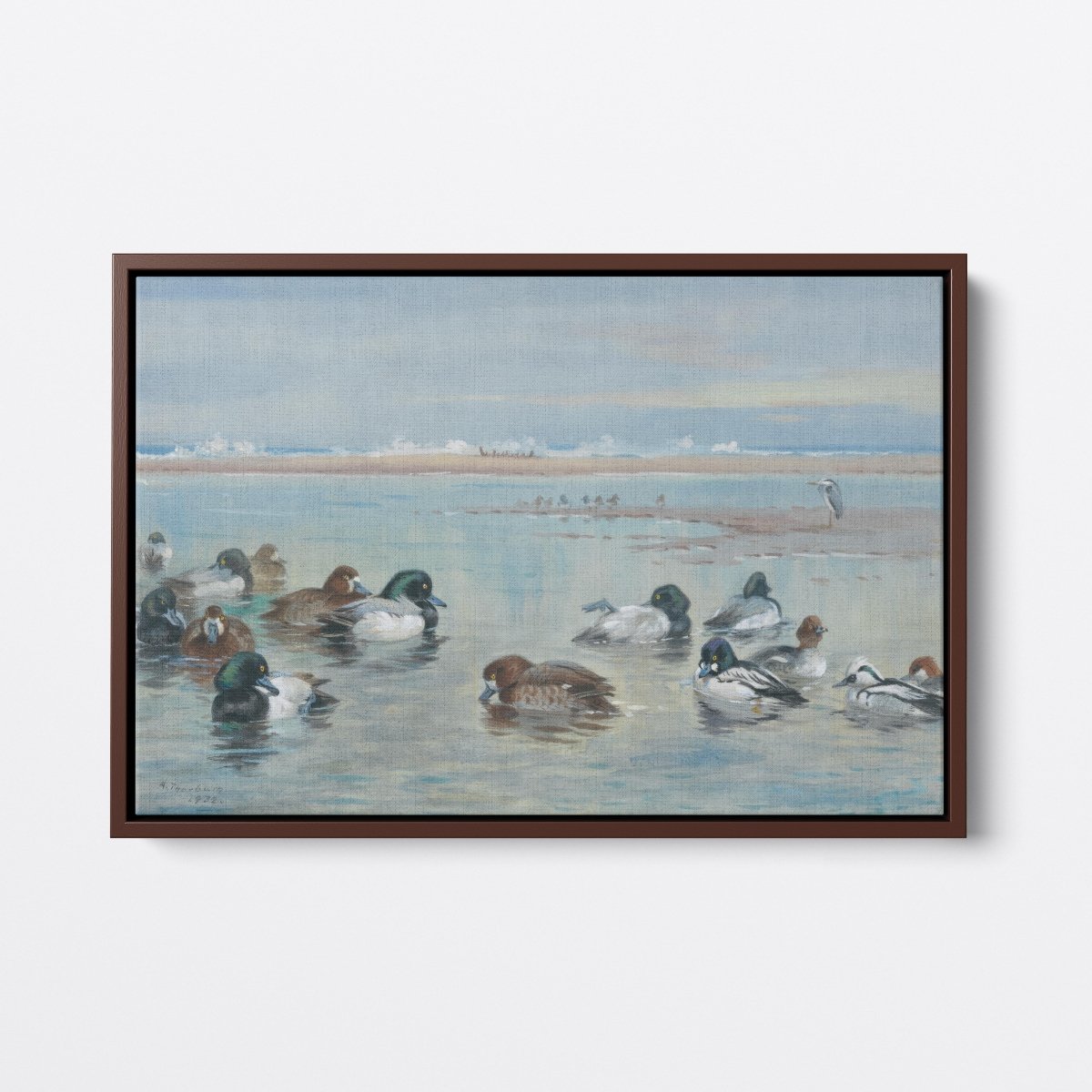 Ducks Along The Shoreline | Archibald Thorburn | Ave Legato Art Prints