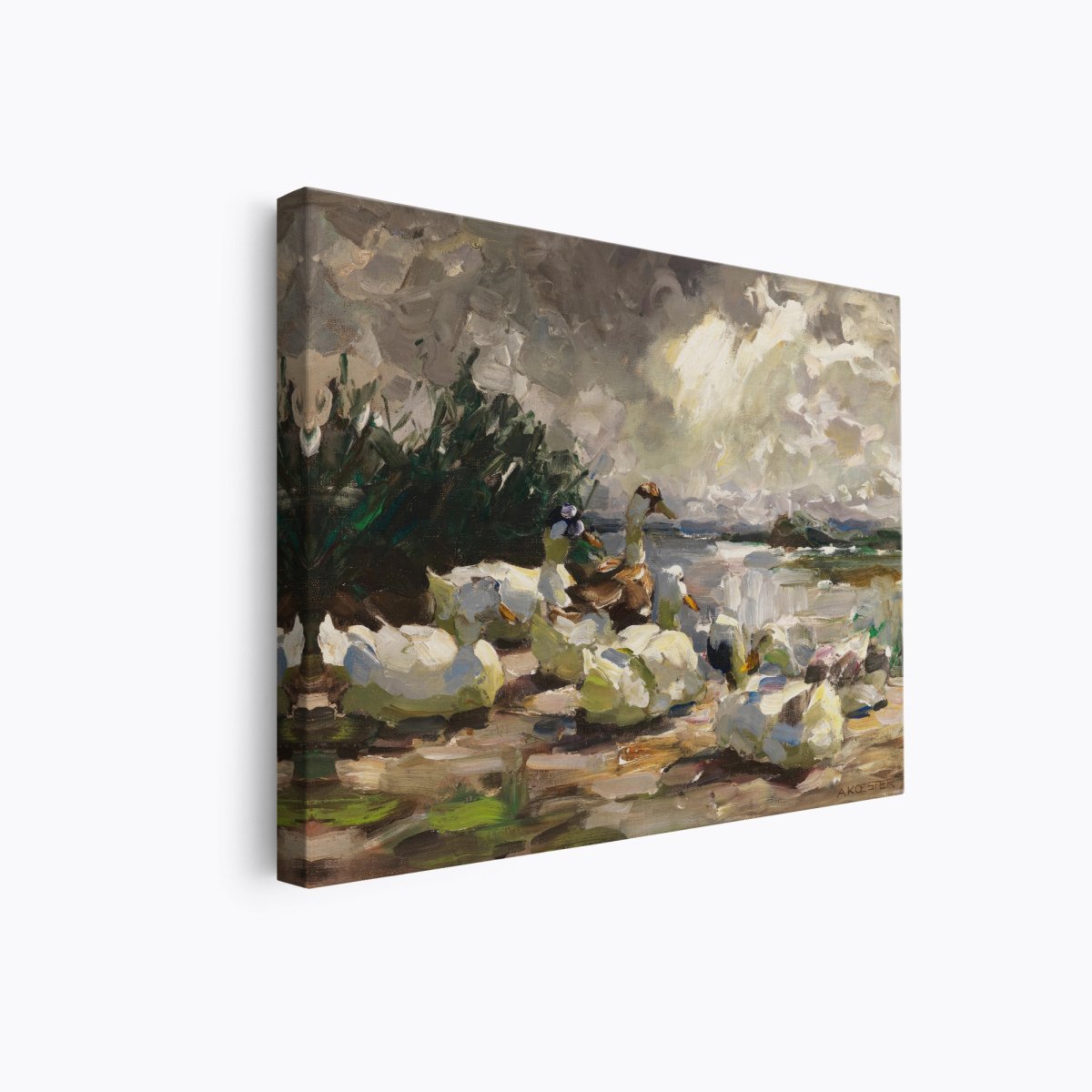 Ducks at the Shore | Alexander Koester | Ave Legato Art Prints