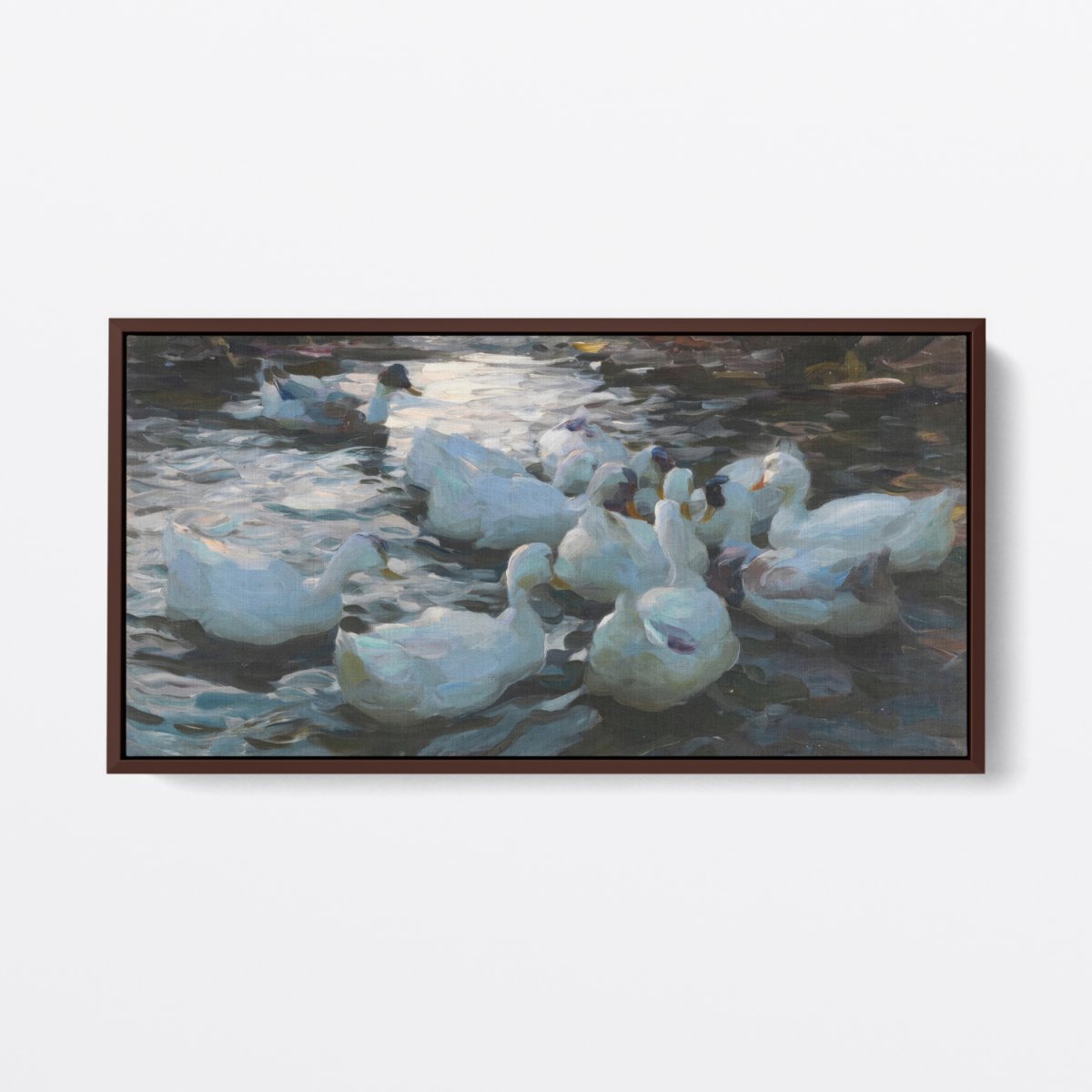 Ducks Feeding | Alexander Koester | Ave Legato Art Prints