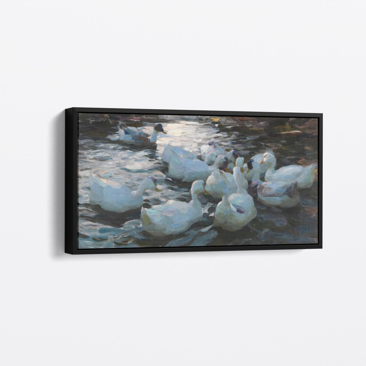 Ducks Feeding | Alexander Koester | Ave Legato Art Prints