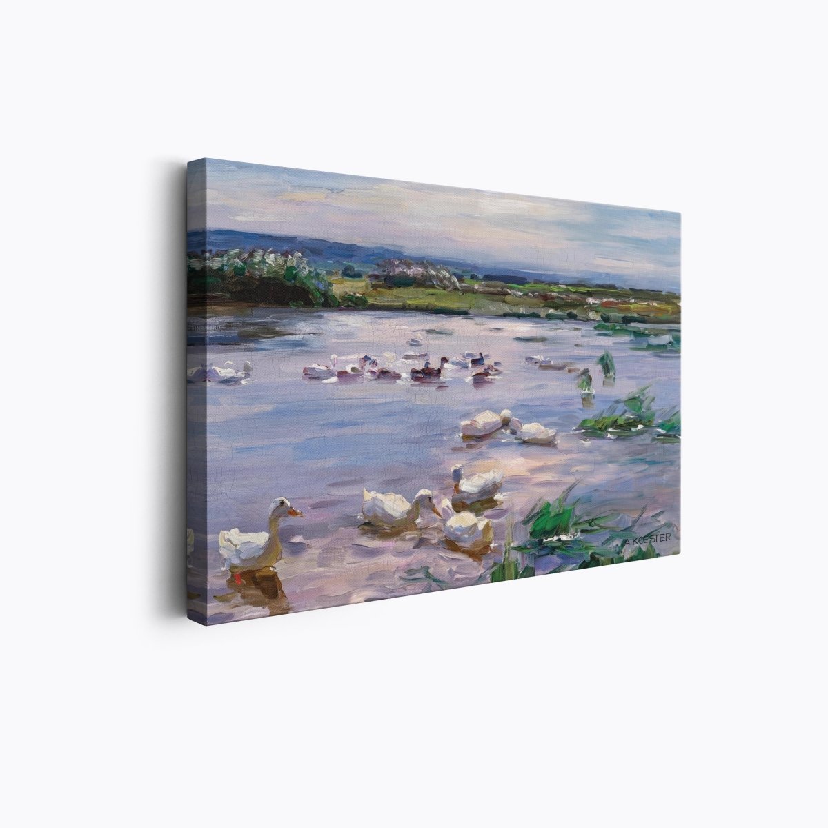 Ducks on the Lakeside | Alexander Koester | Ave Legato Art Prints