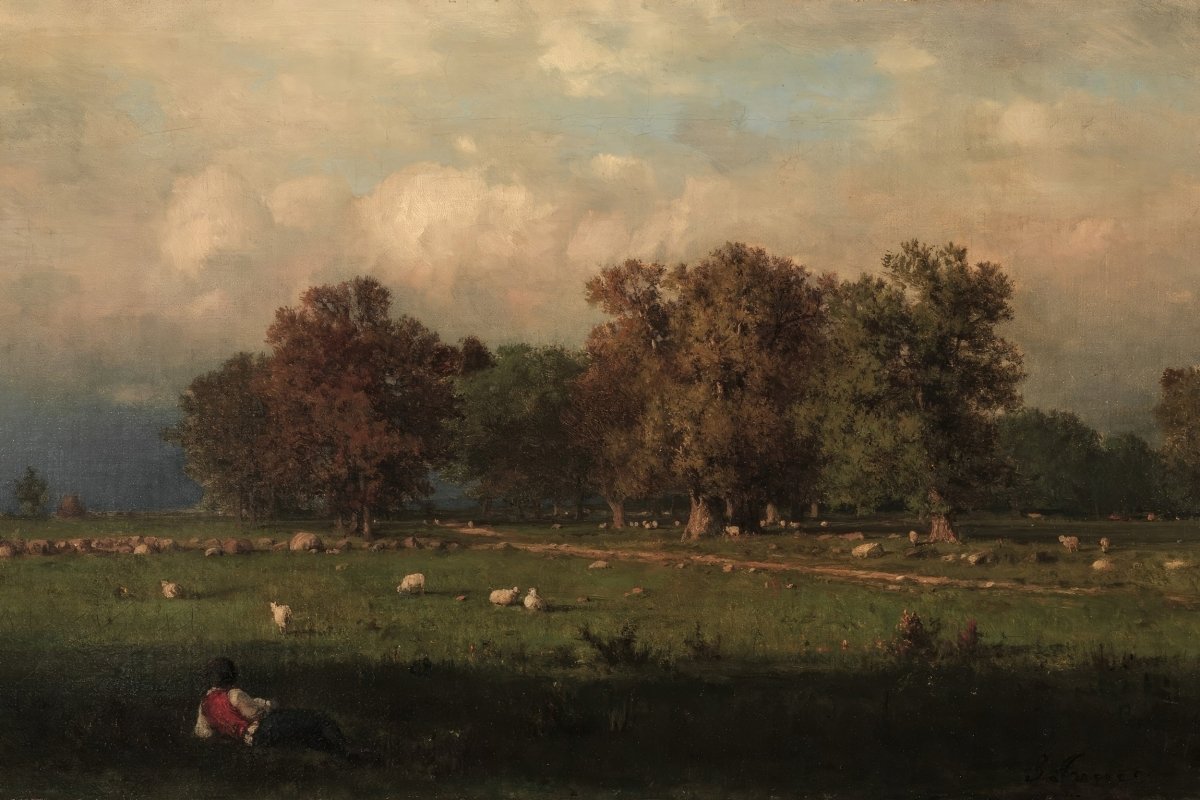 Durham, Connecticut, 1858 | George Inness | Ave Legato Art Prints