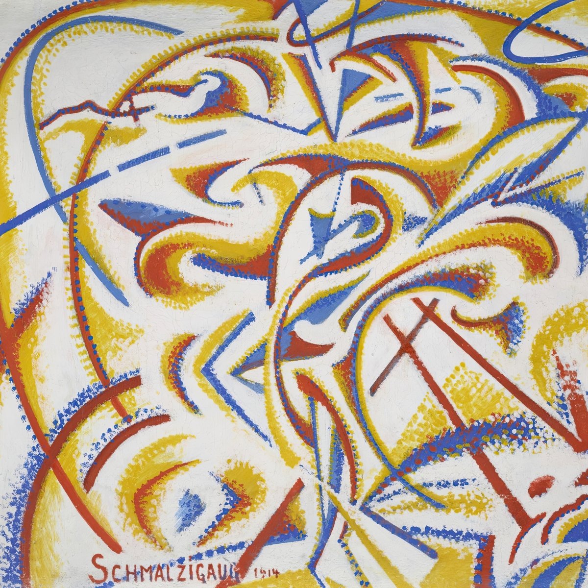 Dynamic Expression of the Movement of a Dancer | Jules Schmalzigaug | Ave Legato Art Prints