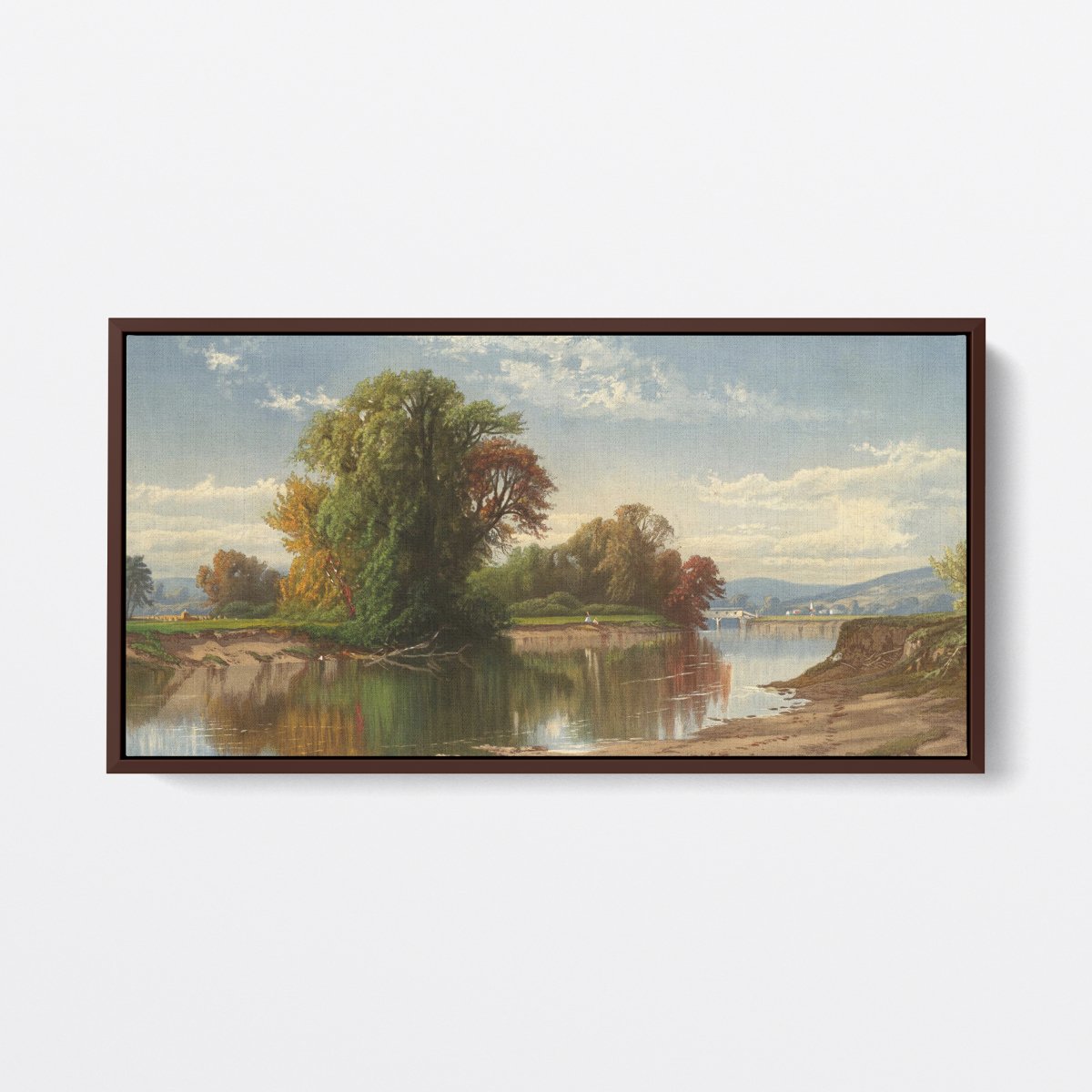 Early Autumn on Esopus Creek | Alfred Bricher | Ave Legato Art Prints