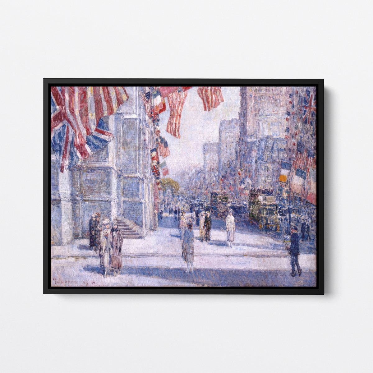 Early Morning on the Avenue | Childe Hassam | Ave Legato Art Prints