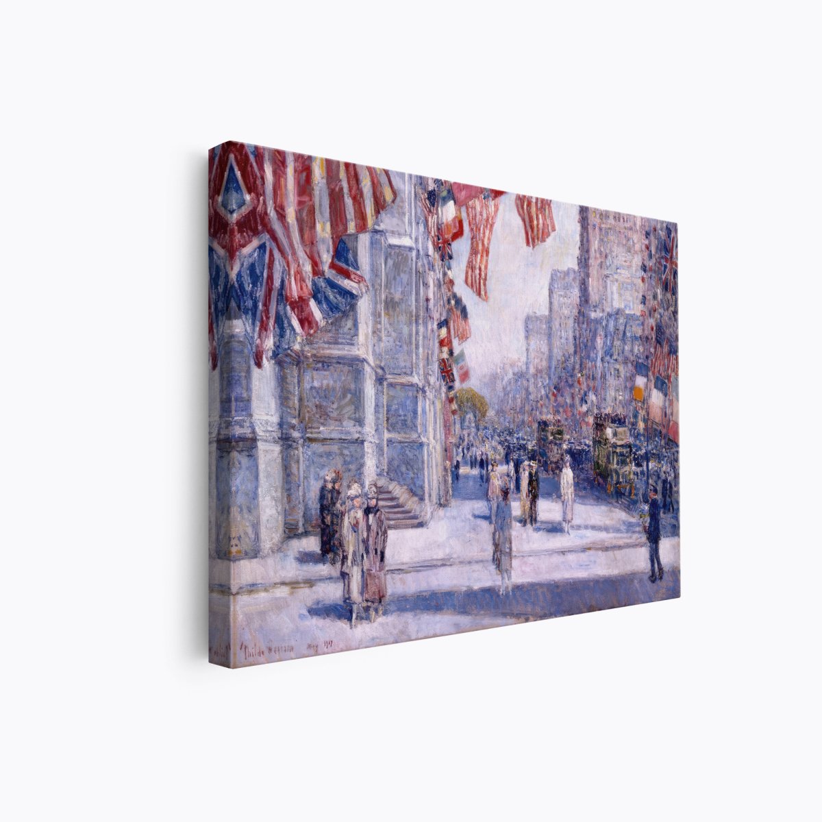 Early Morning on the Avenue | Childe Hassam | Ave Legato Art Prints