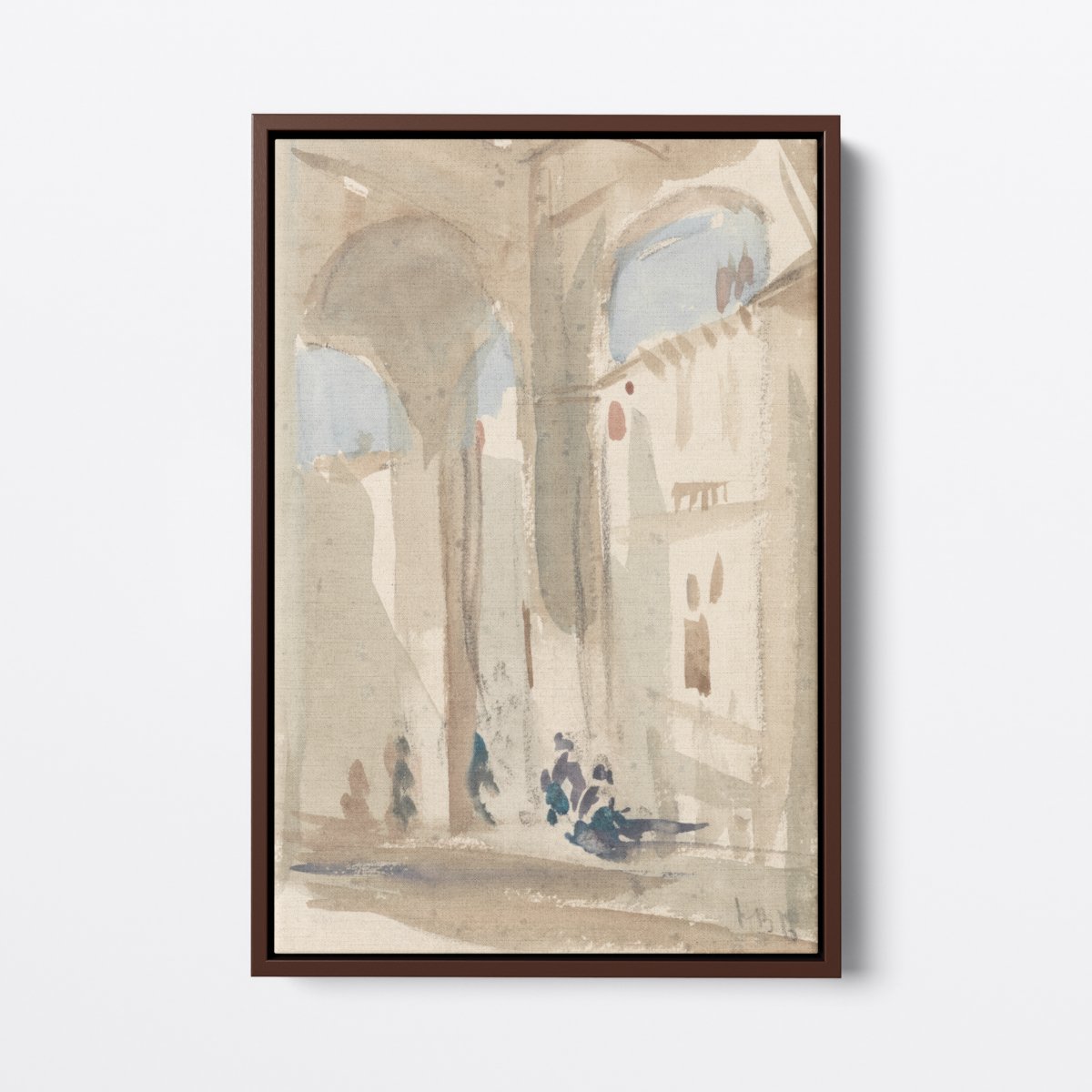 Eastern Colonnade | Hercules Brabazon | Ave Legato | Canvas Art Prints | Vintage Artwork