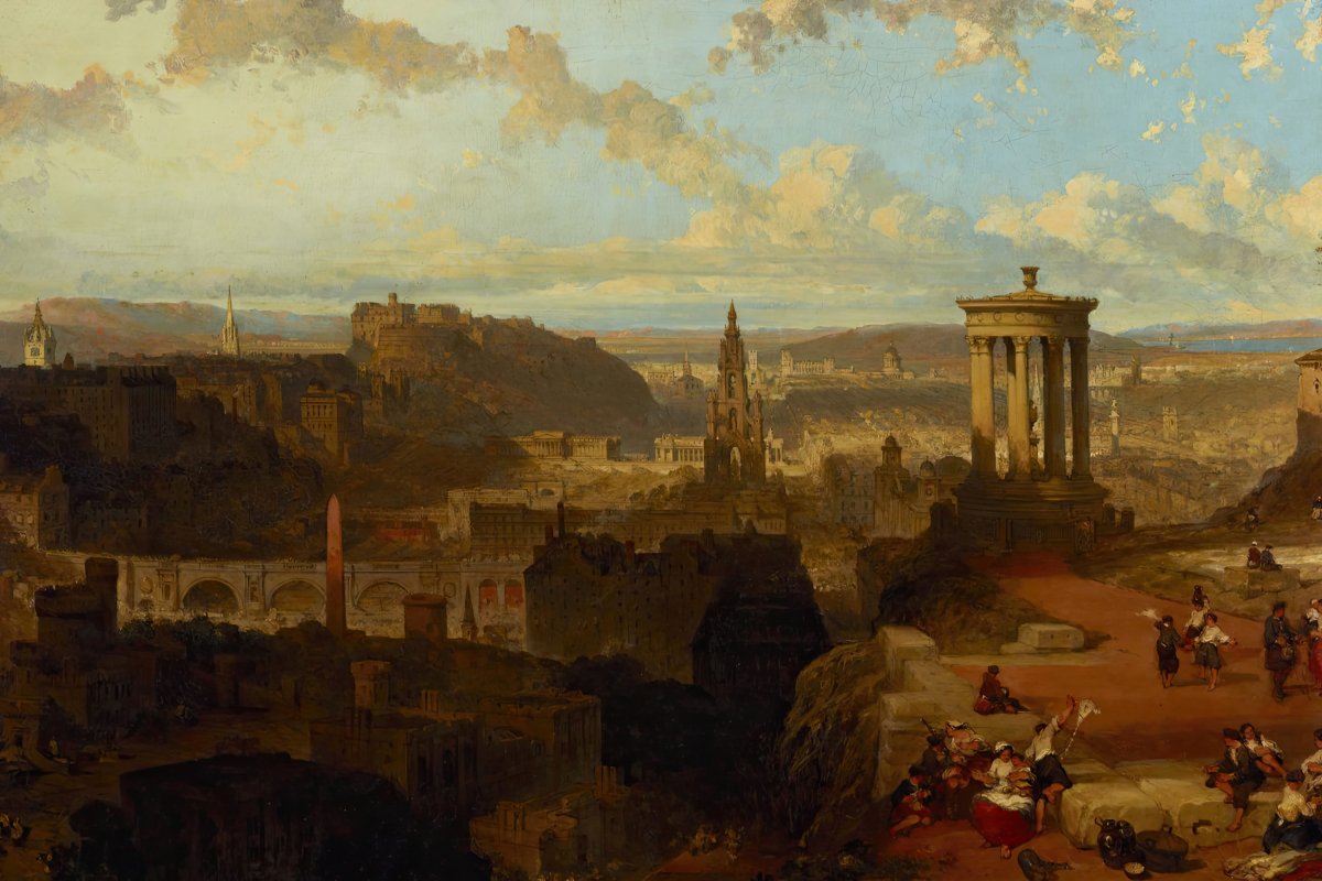 Edinburgh from the Calton Hill | David Cox | Ave Legato Art Prints