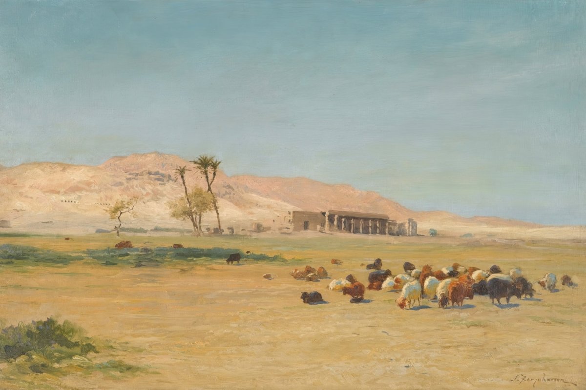 Egyptian Landscape | Joseph Farquharson | Ave Legato Art Prints