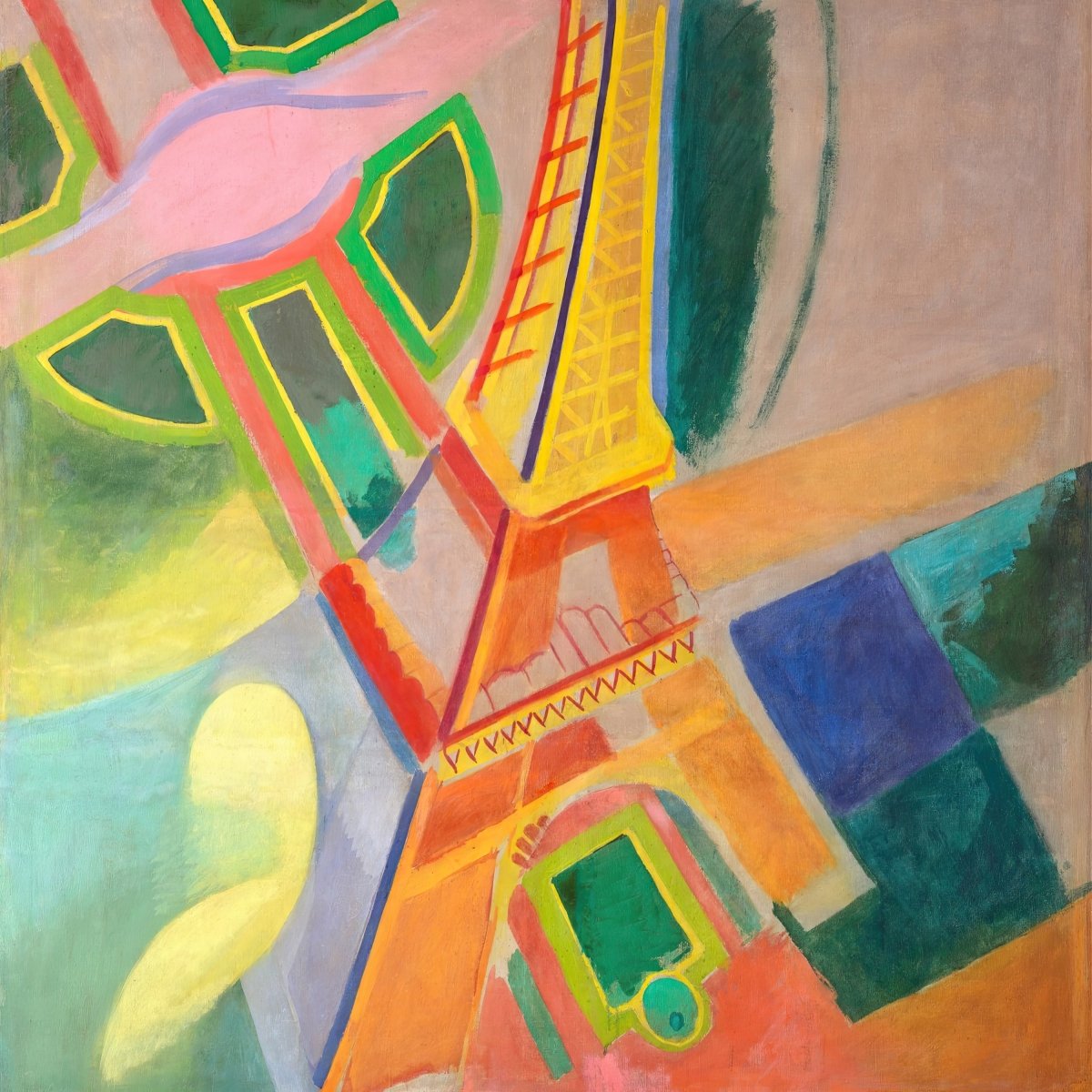 Eiffel Tower | Robert Delaunay | Ave Legato Art Prints