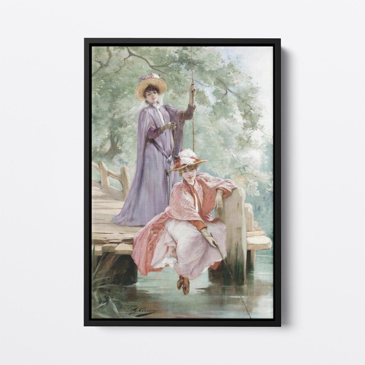 Elegant Ladies Fishing | Georges Clairin | Ave Legato Art Prints