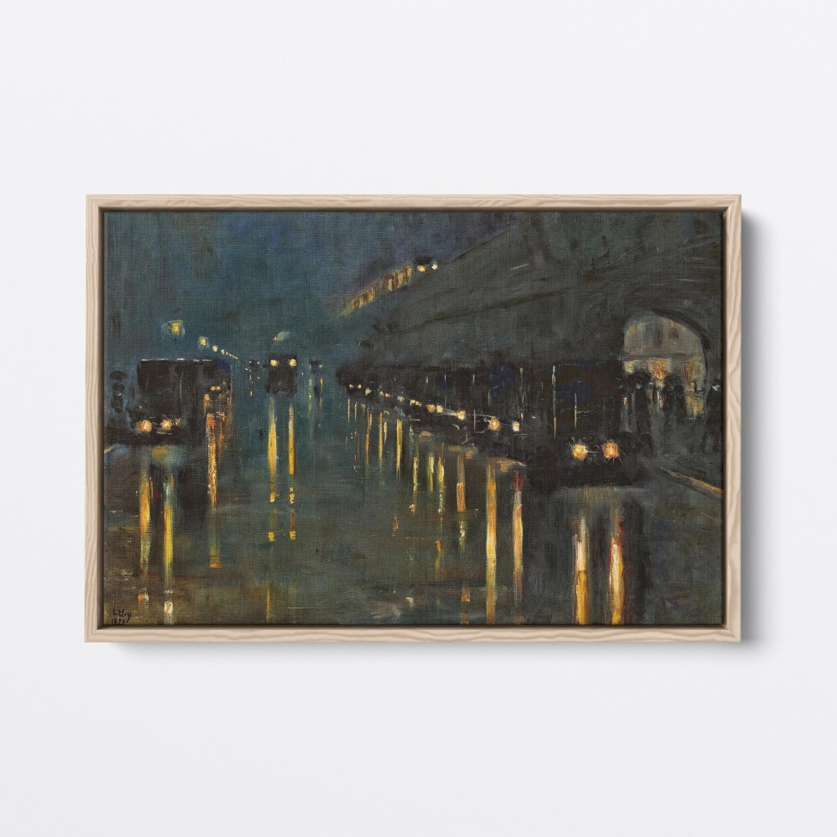 Elevated Railway Station at Bülowstraße | Lesser Ury | Ave Legato Art Prints