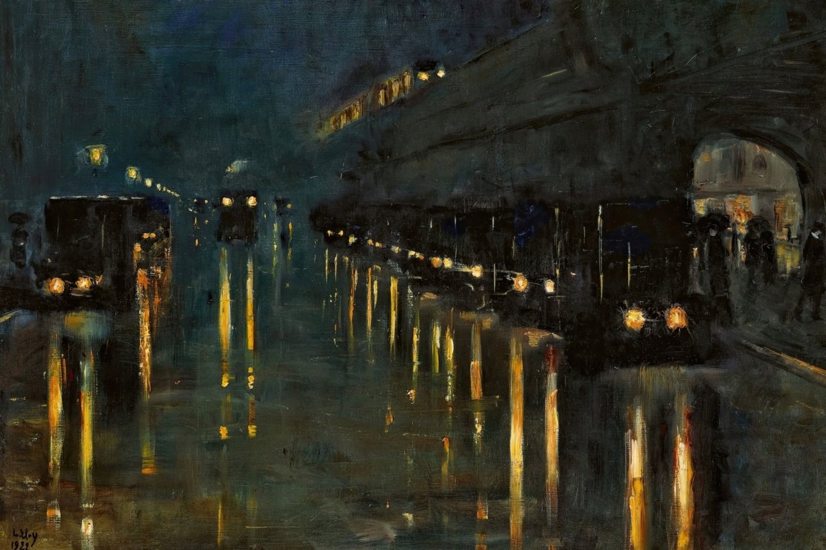 Elevated Railway Station at Bülowstraße | Lesser Ury | Ave Legato Art Prints