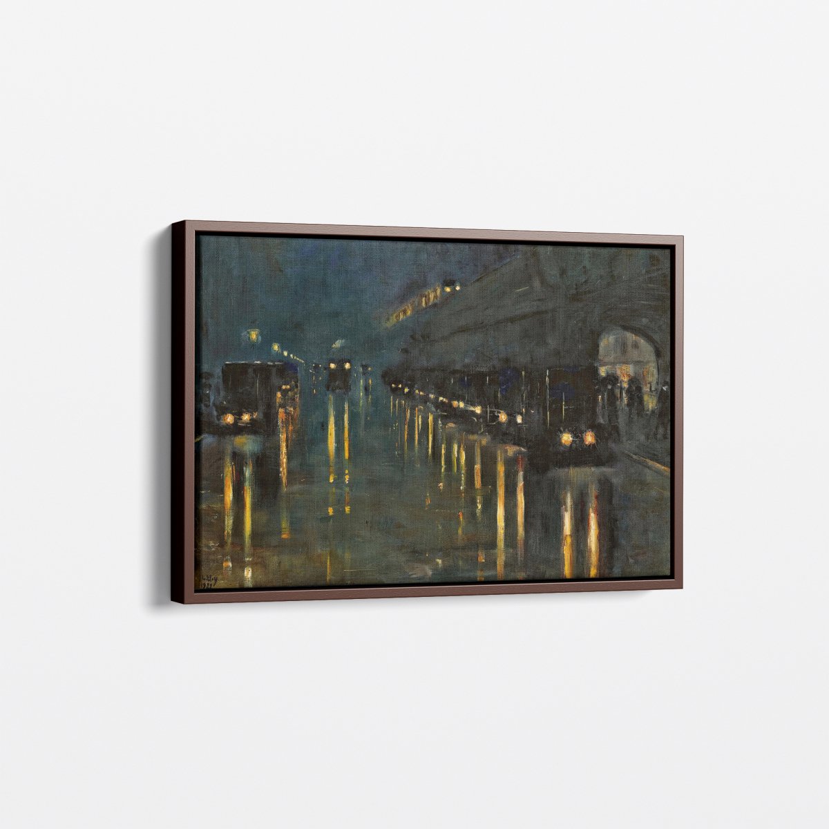 Elevated Railway Station at Bülowstraße | Lesser Ury | Ave Legato Art Prints