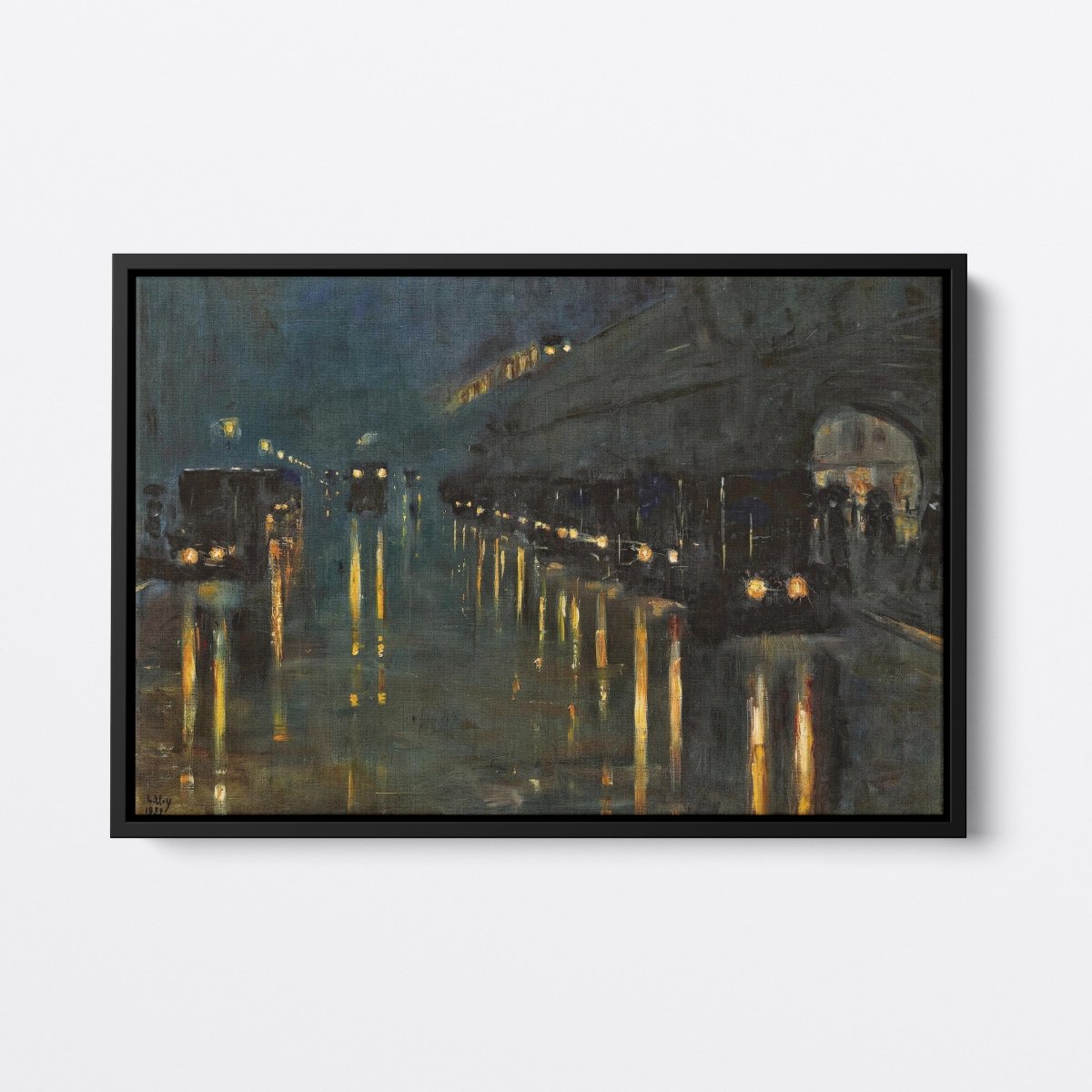 Elevated Railway Station at Bülowstraße | Lesser Ury | Ave Legato Art Prints