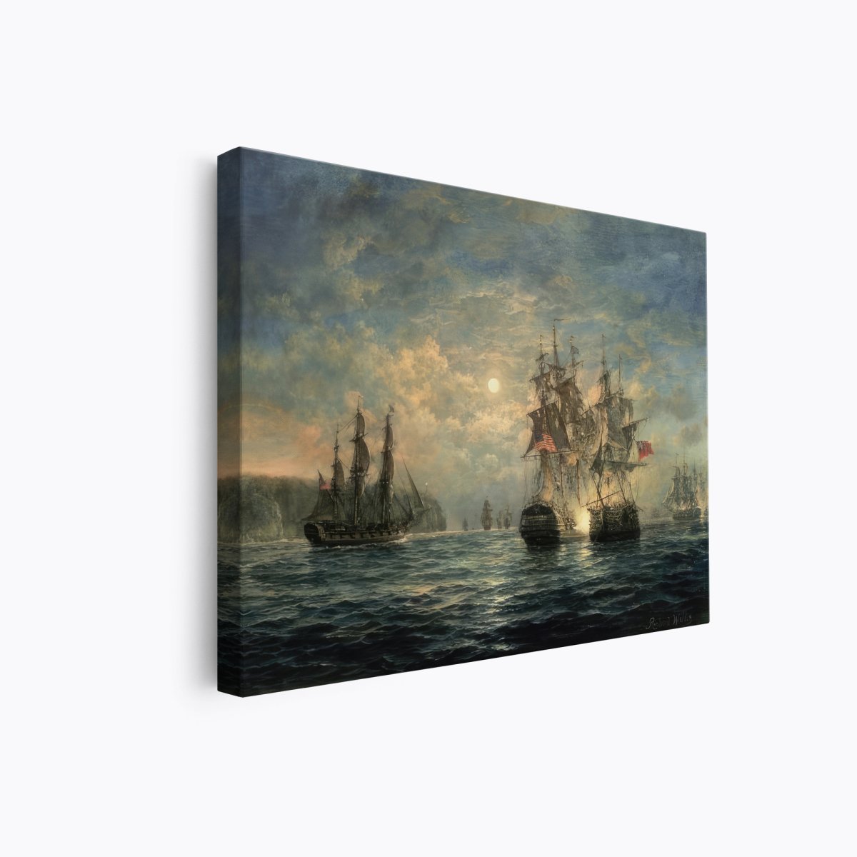 Engagement Between Ships | Richard Willis | Ave Legato Art Prints