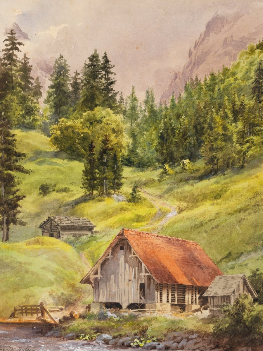 Engelberg (Schweiz) | Edward Compton | Ave Legato Art Prints