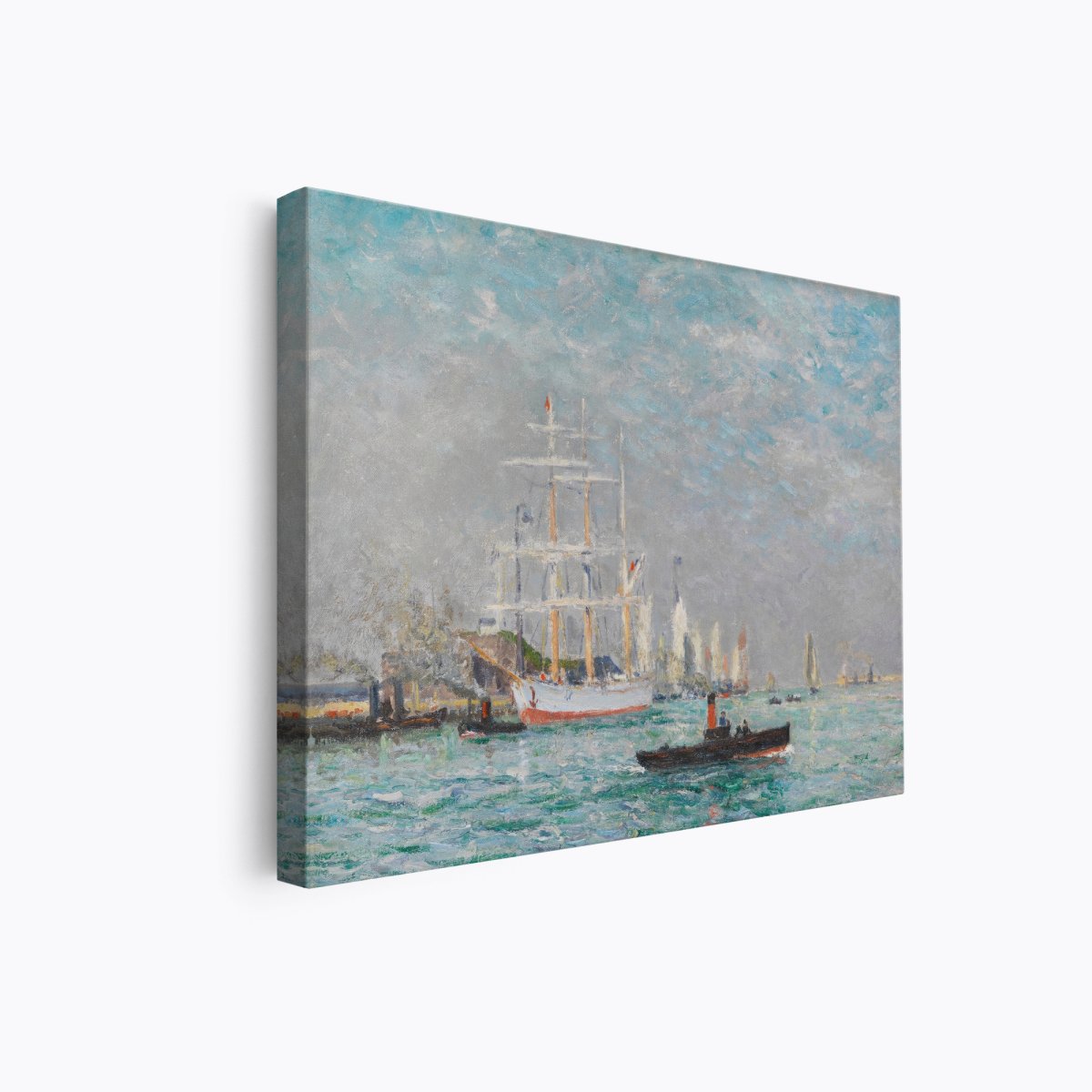 Entrance of a Three - Masted Ship | Maxime Maufra | Ave Legato Art Prints