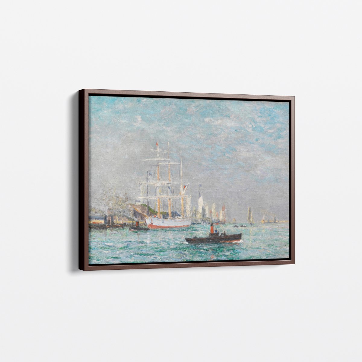 Entrance of a Three - Masted Ship | Maxime Maufra | Ave Legato Art Prints